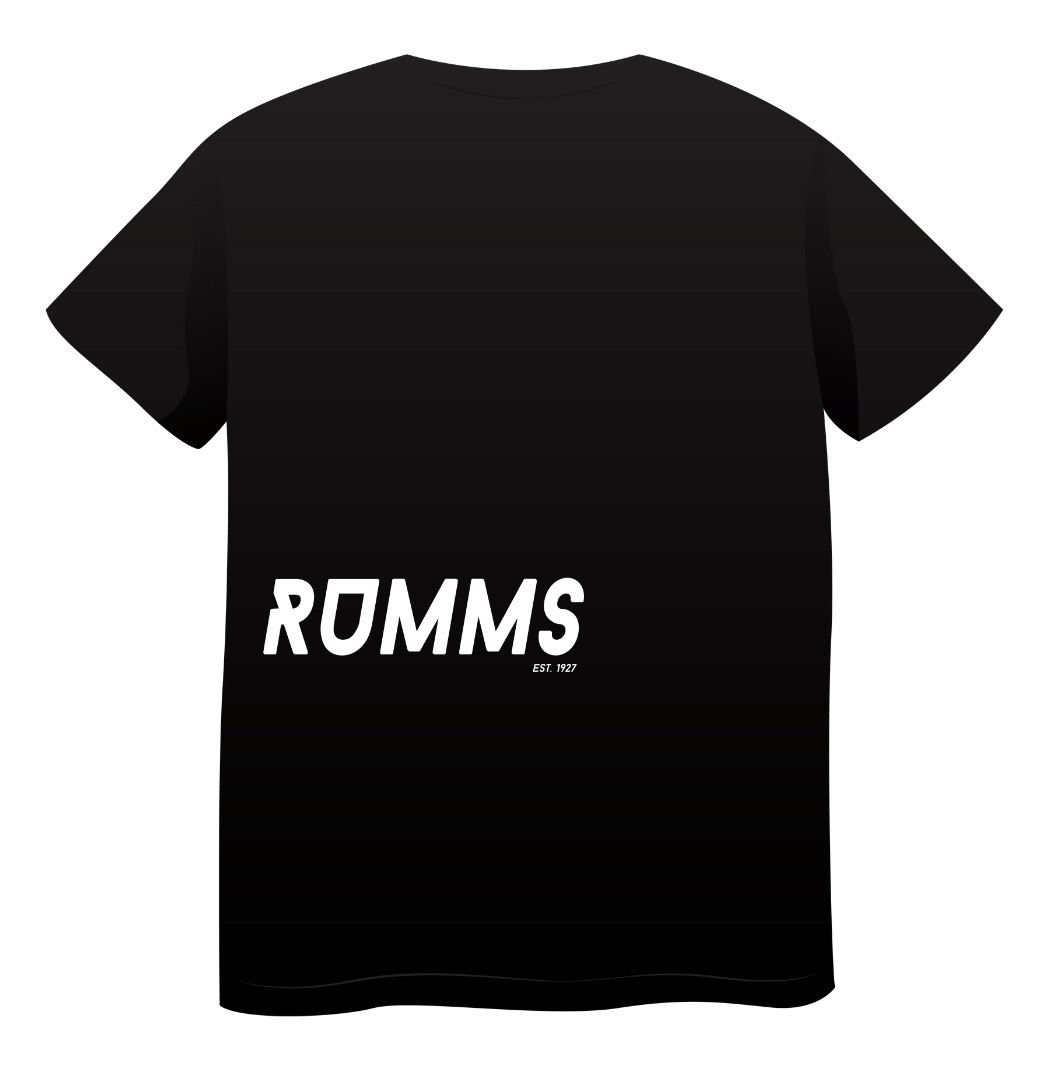 VfL Volkach Motivshirt Oversize "Rumms" schwarz