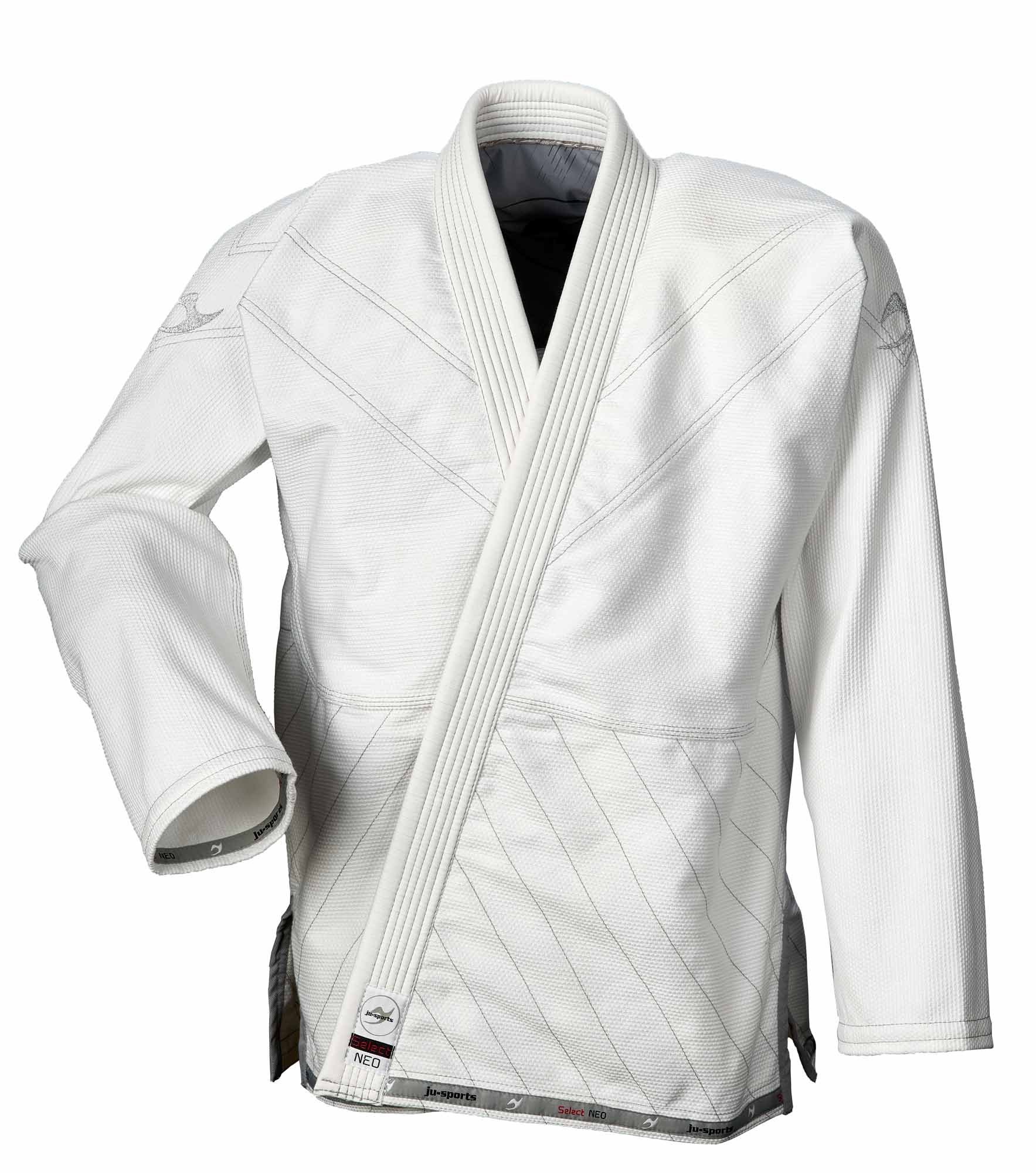 BJJ Anzug Set Jacke und Hose Select Neo weiß