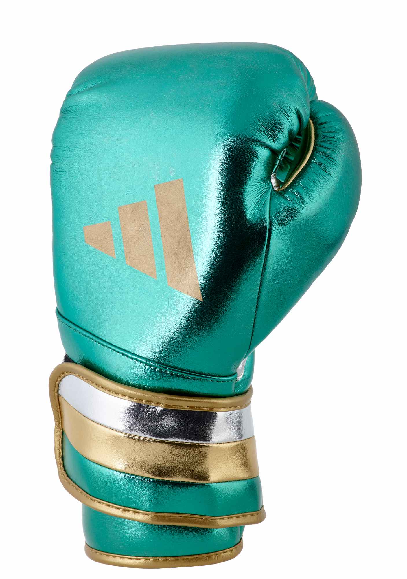 adidas boxing gloves Speed 500 green/gold Microfibre, ADISBG501