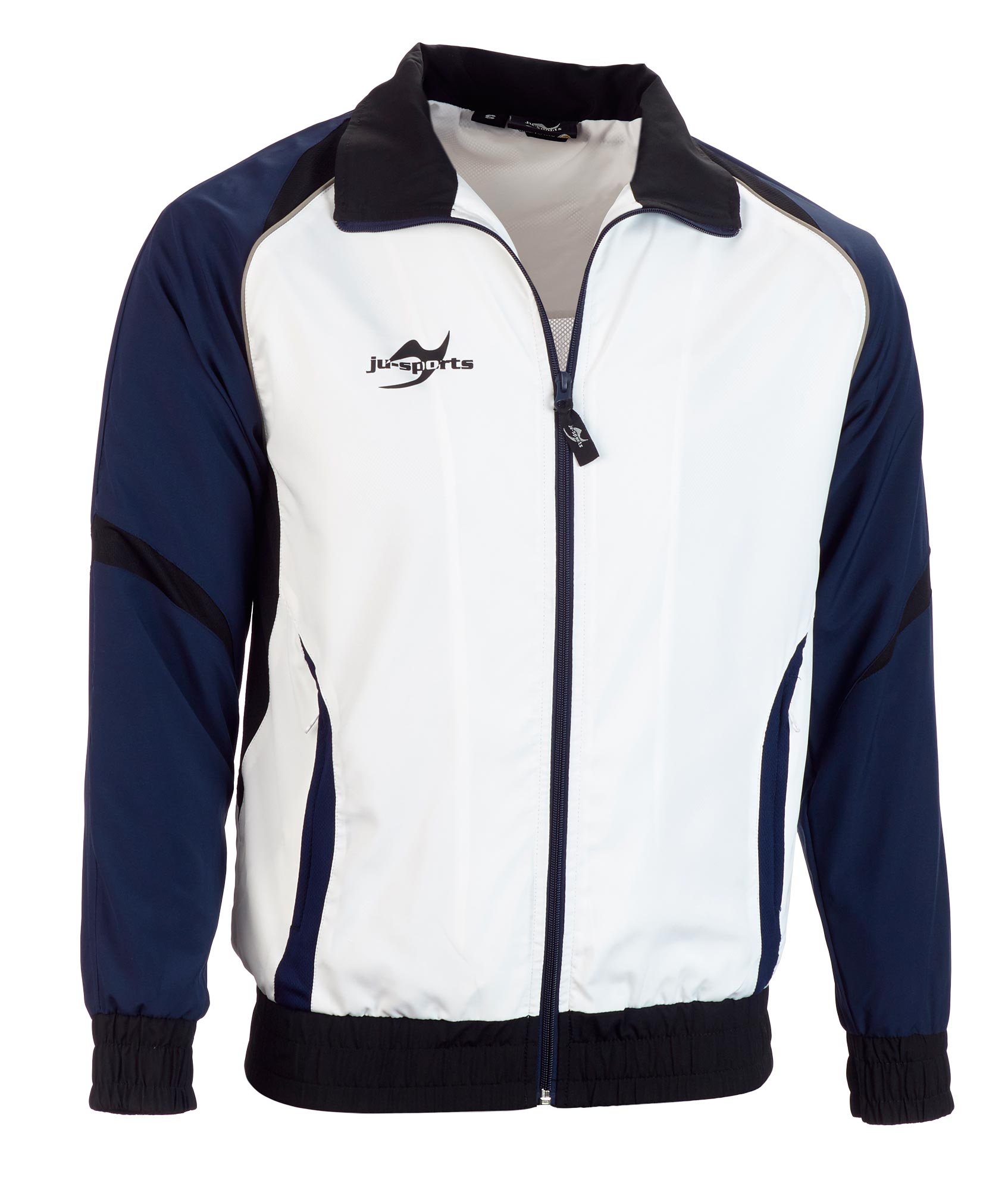 Ju-Sports C2 zip-up team jacket white/blue