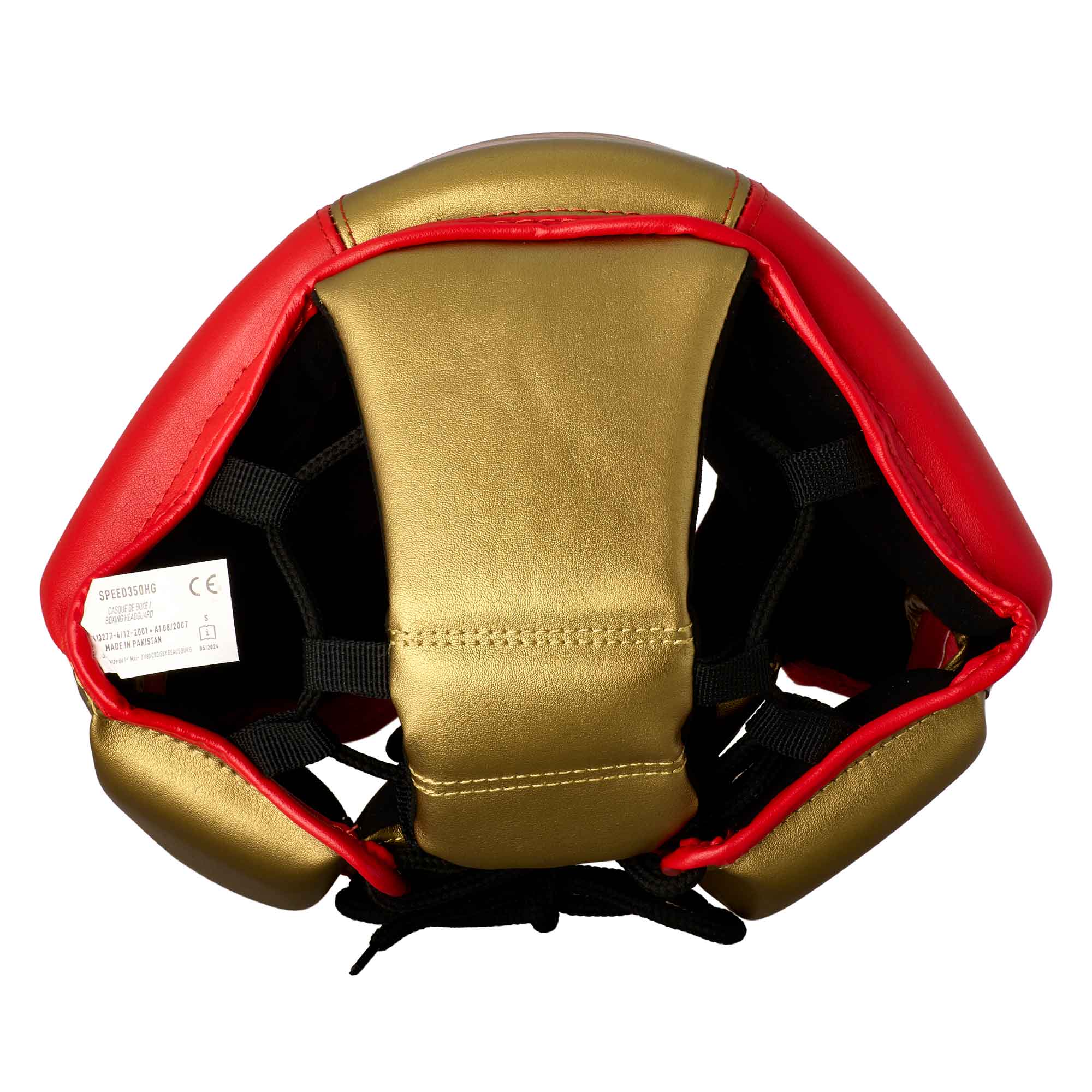 adidas Speed Pro head guard red/gold, ADISPD350HG