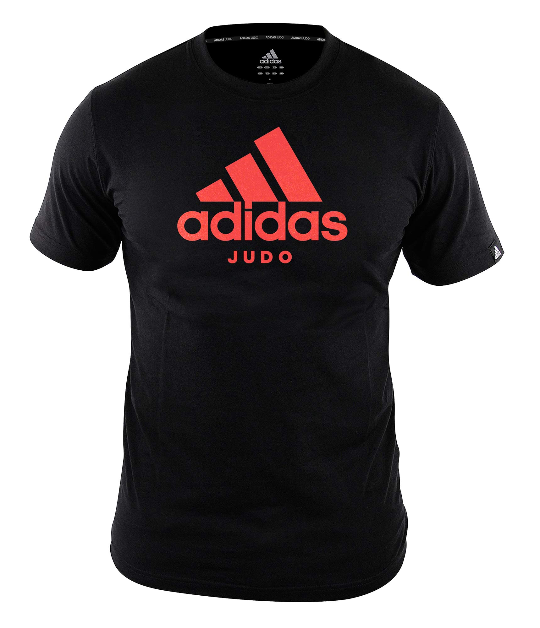 adidas Community line T-Shirt Judo "Performance" black/shock red, ADICTJ