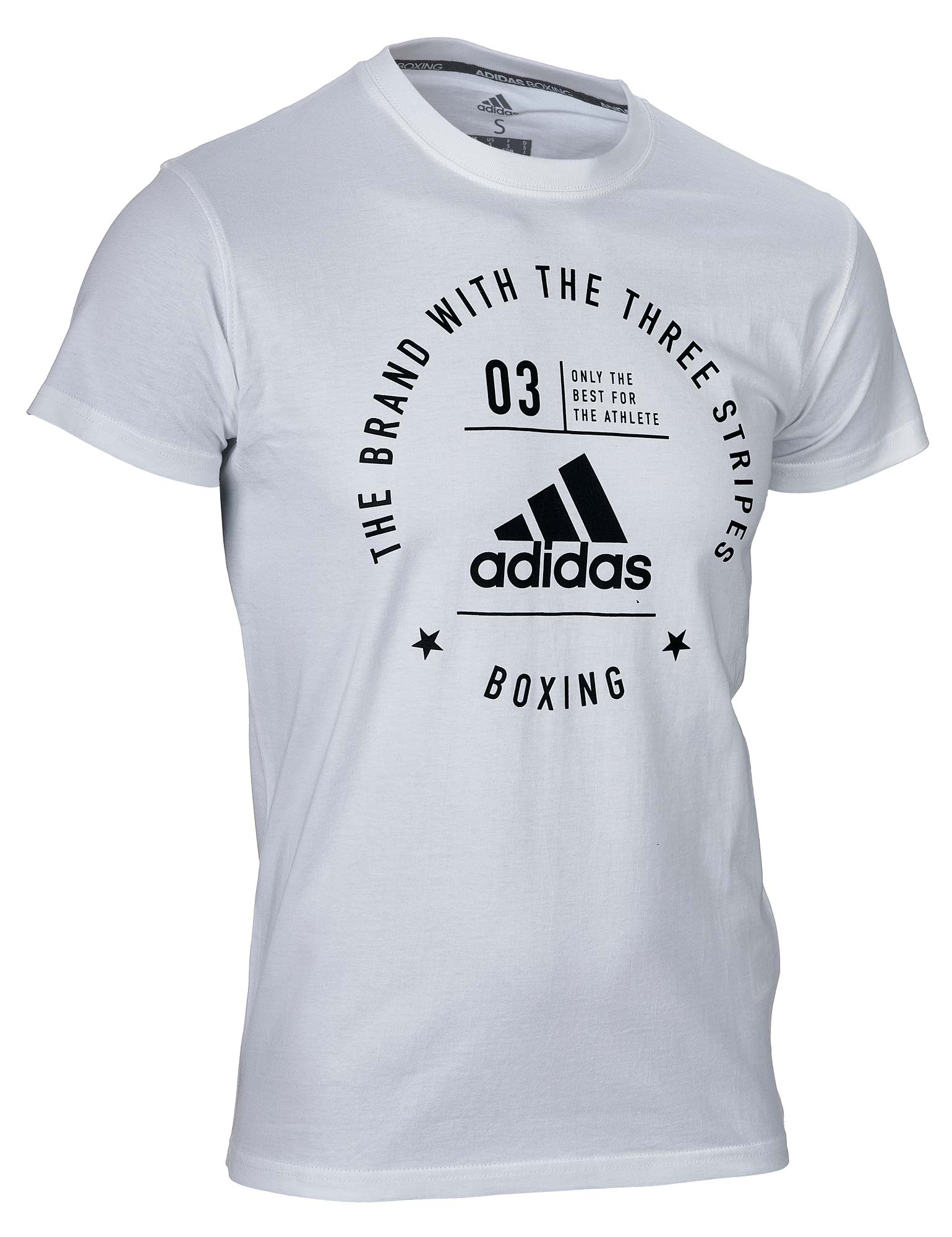 adidas Community T-Shirt BOXING white/black, adiCL01B