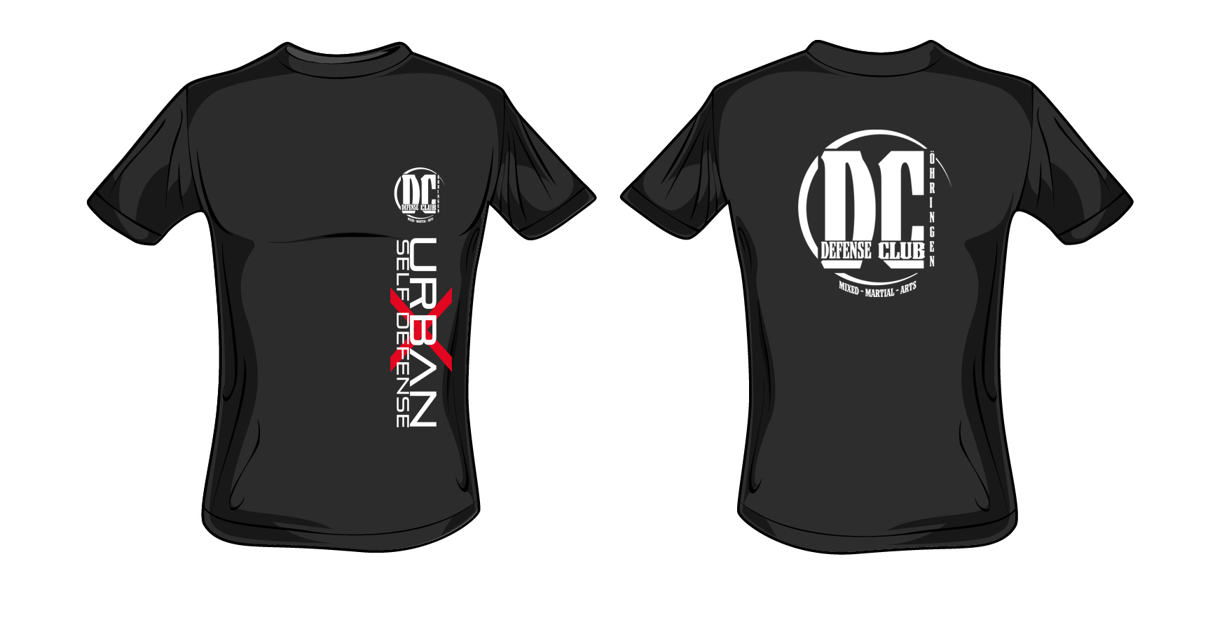 Premium T-Shirt Cotton - Defense Club Öhringen - Urban X