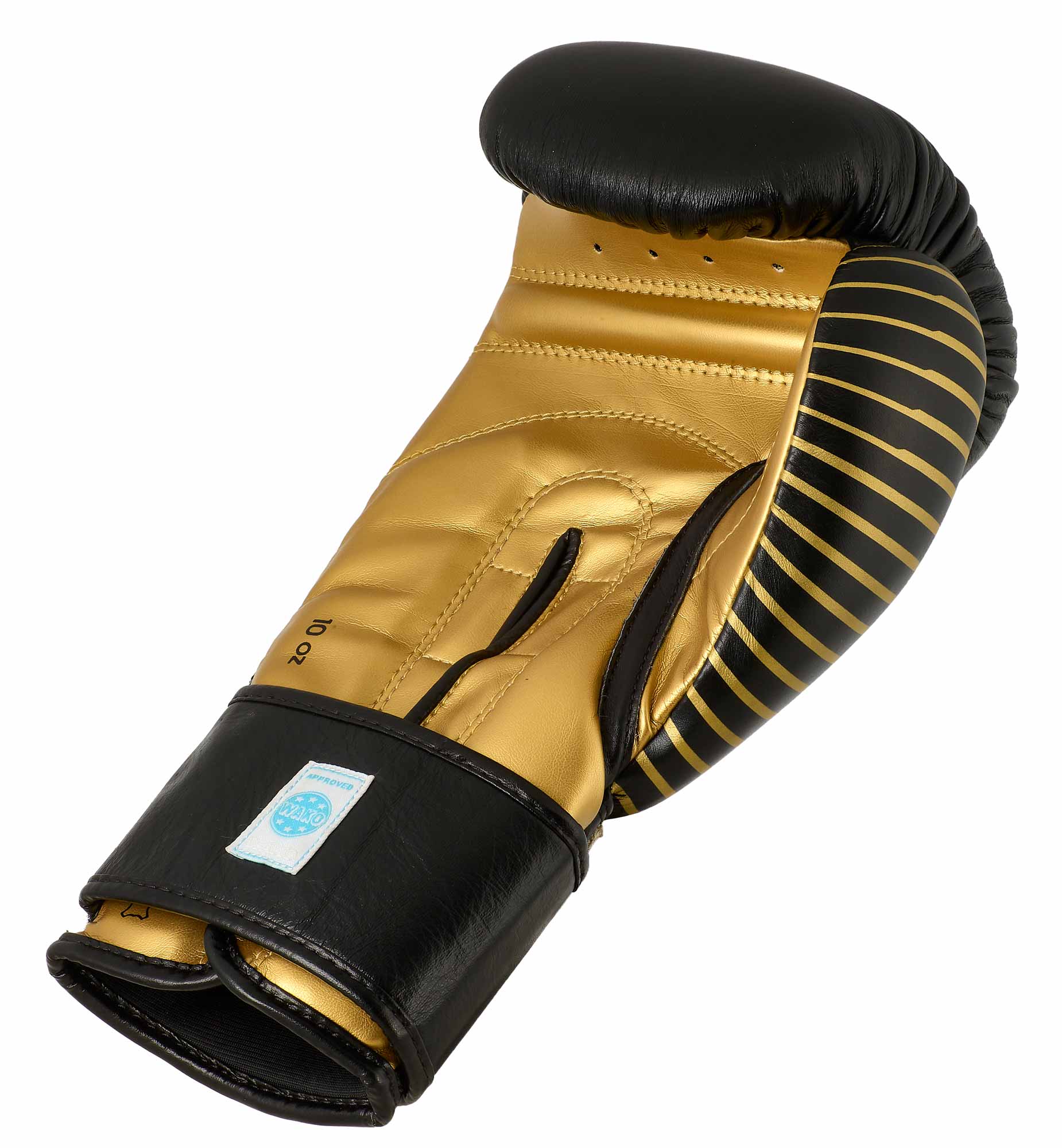 adidas kickboxing competition glove black/gold adiKBWKF200