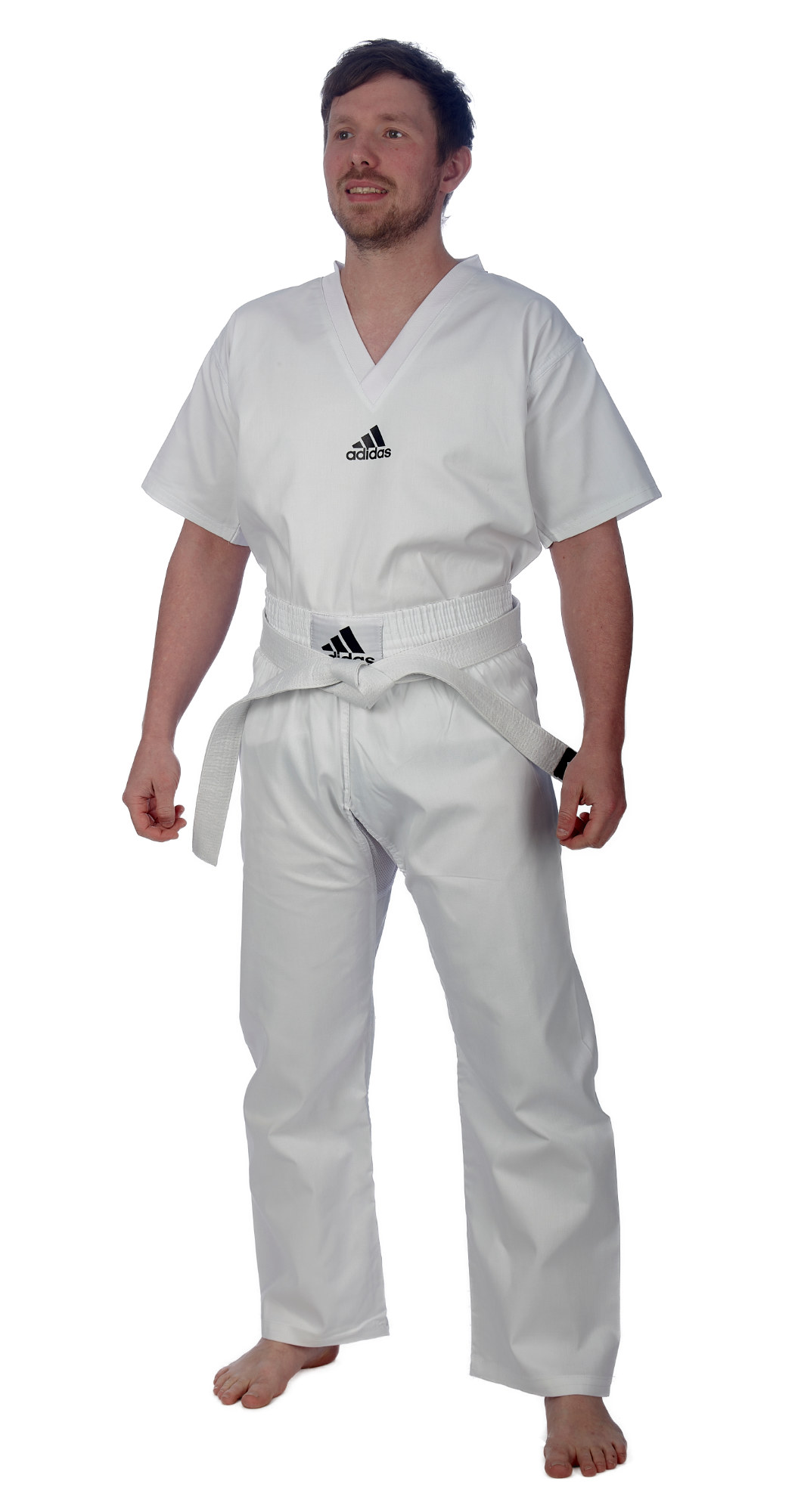 adidas Kickbox-Uniform "Club" weiß, adiKBUN20