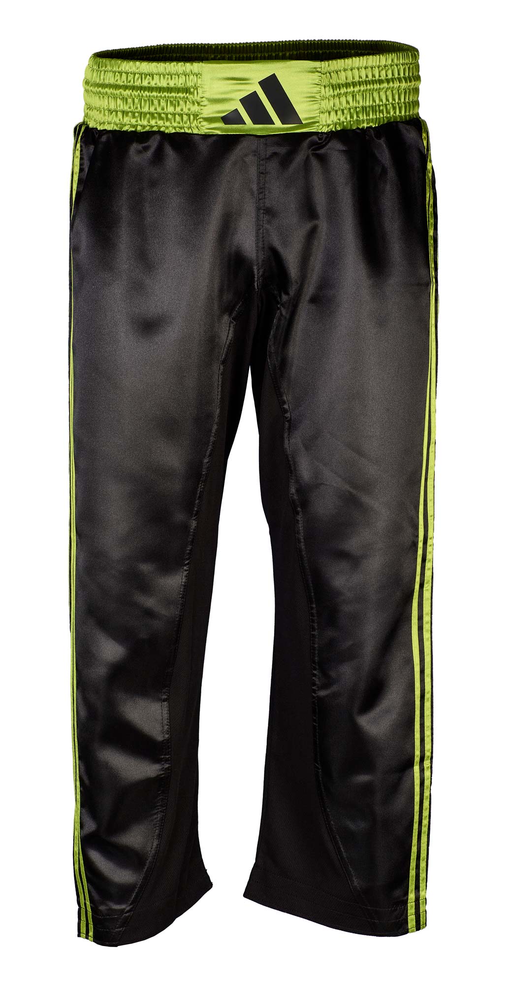 adidas Kickbox-Hose schwarz/shock lime, adiKBUN110T