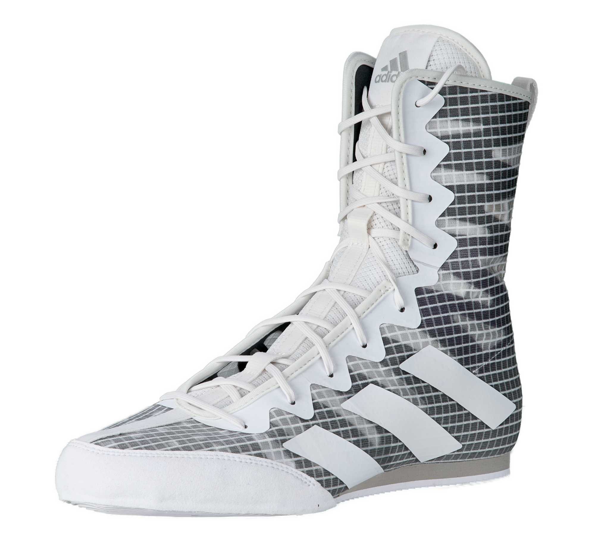 adidas boxing shoes Box Hog 4 white/grey, GZ6118