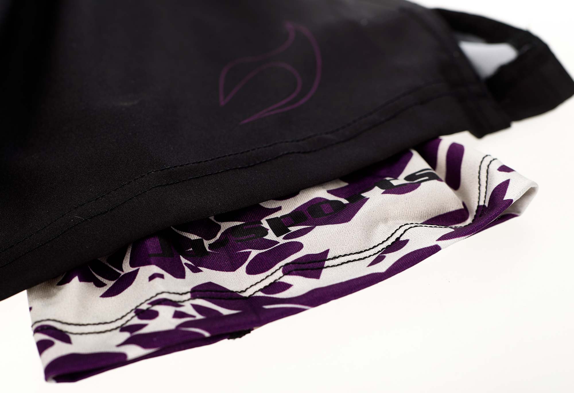 Grappling shorts flex double black/black