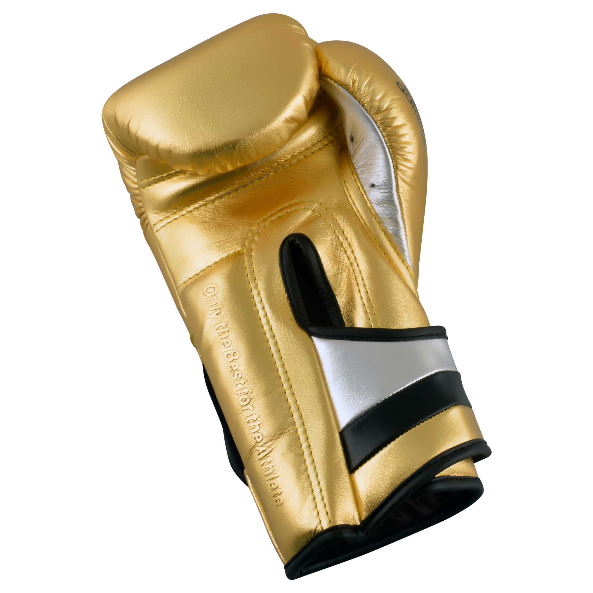 adidas adispeed strap up gold boxing gloves metallic/silver, ADISBG501PRO