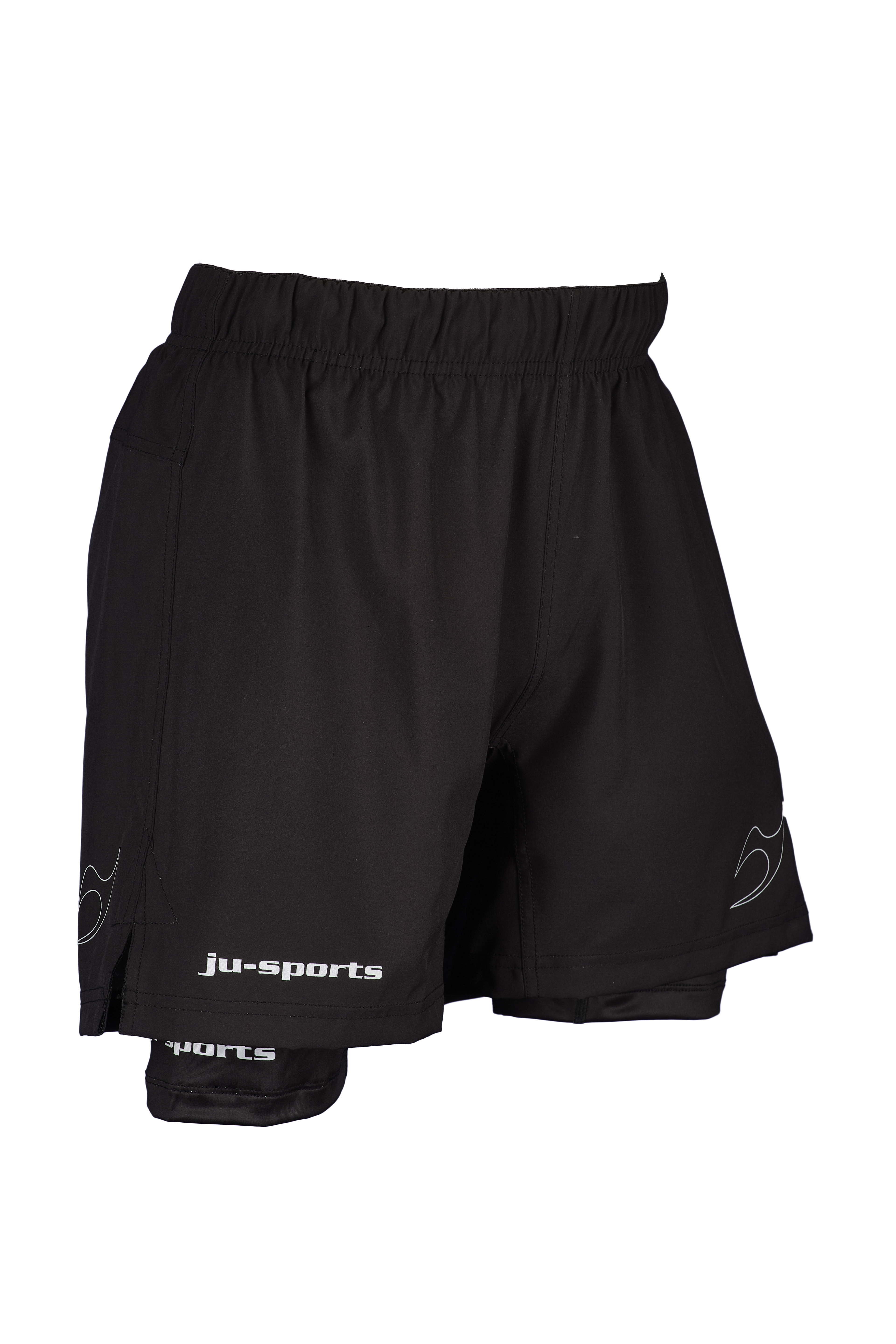 Grappling shorts flex double men black/black