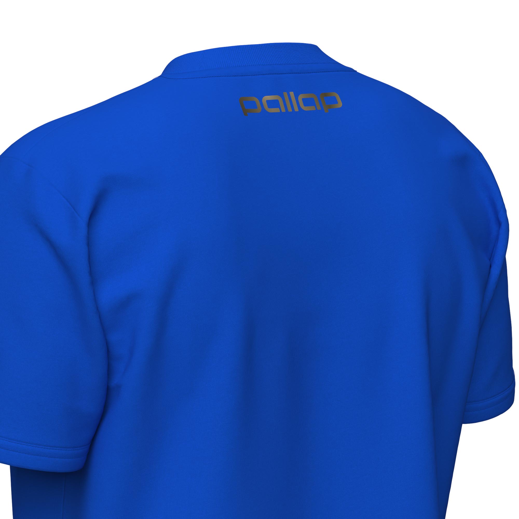 Pallap men's shirt amparo blue/gold met