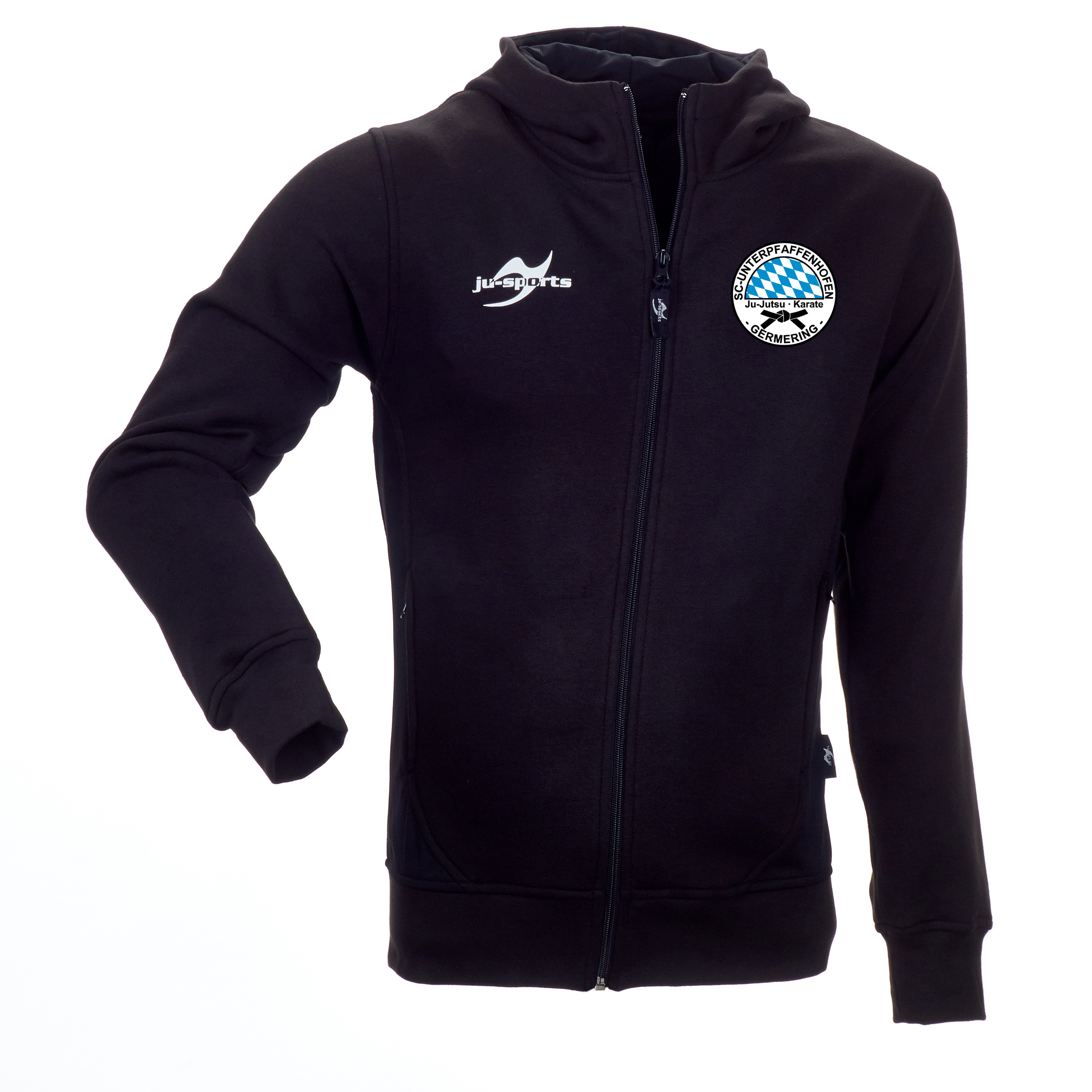 Ju-Sports Element Core Full Zip Hoody black