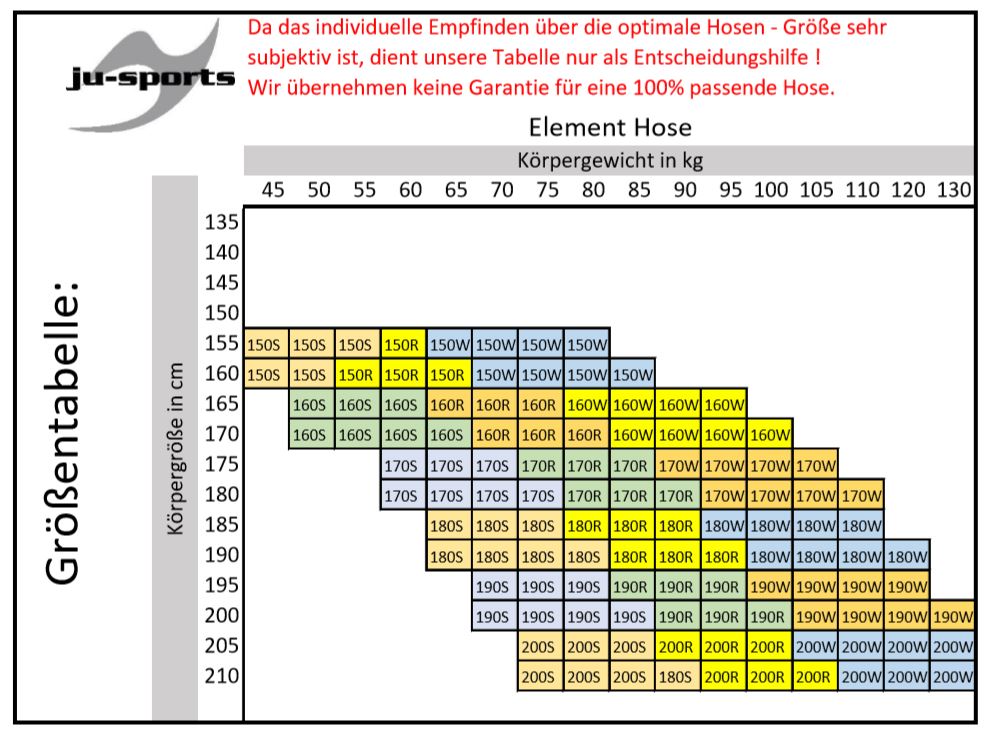 Element Hose weiß wide cut