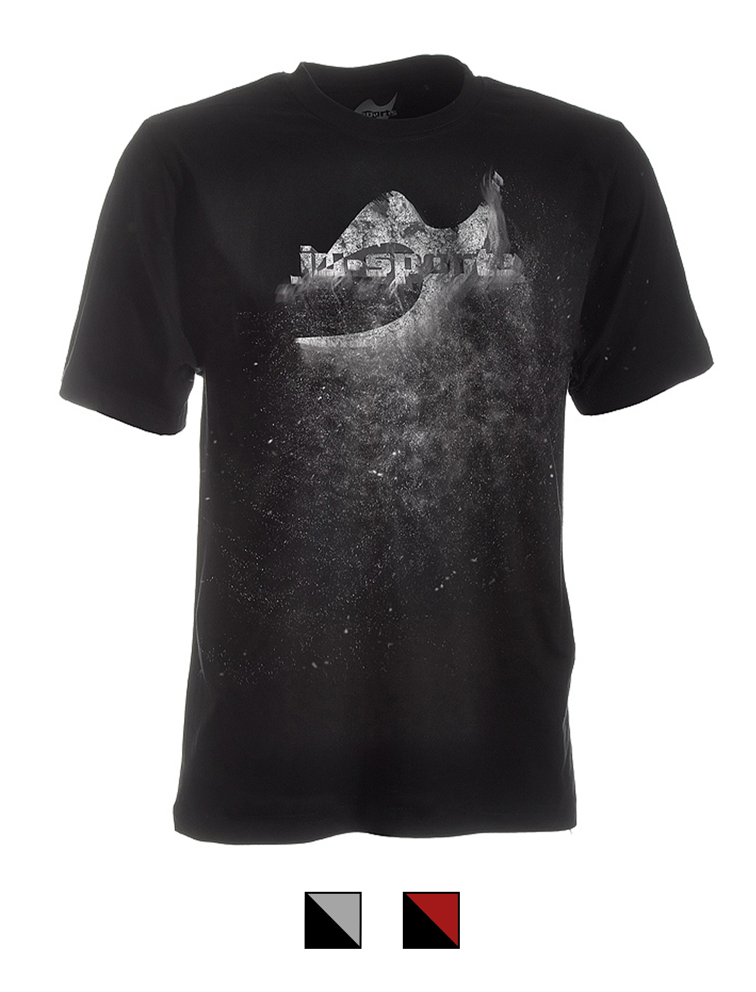 Ju-Sports Dark-Line T-Shirt Jush Explosion black-grey