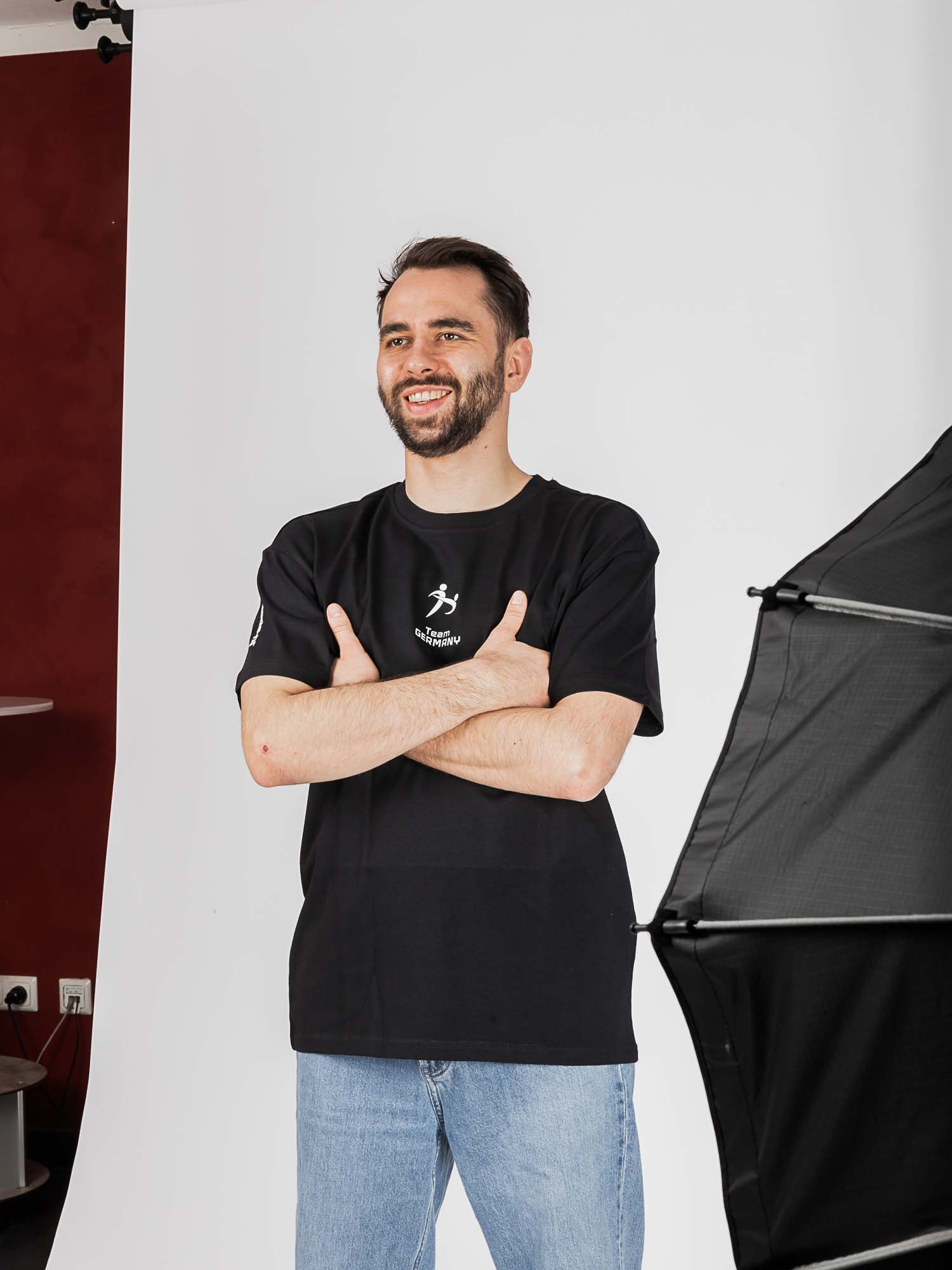 Team DJJV Oversized Shirt black