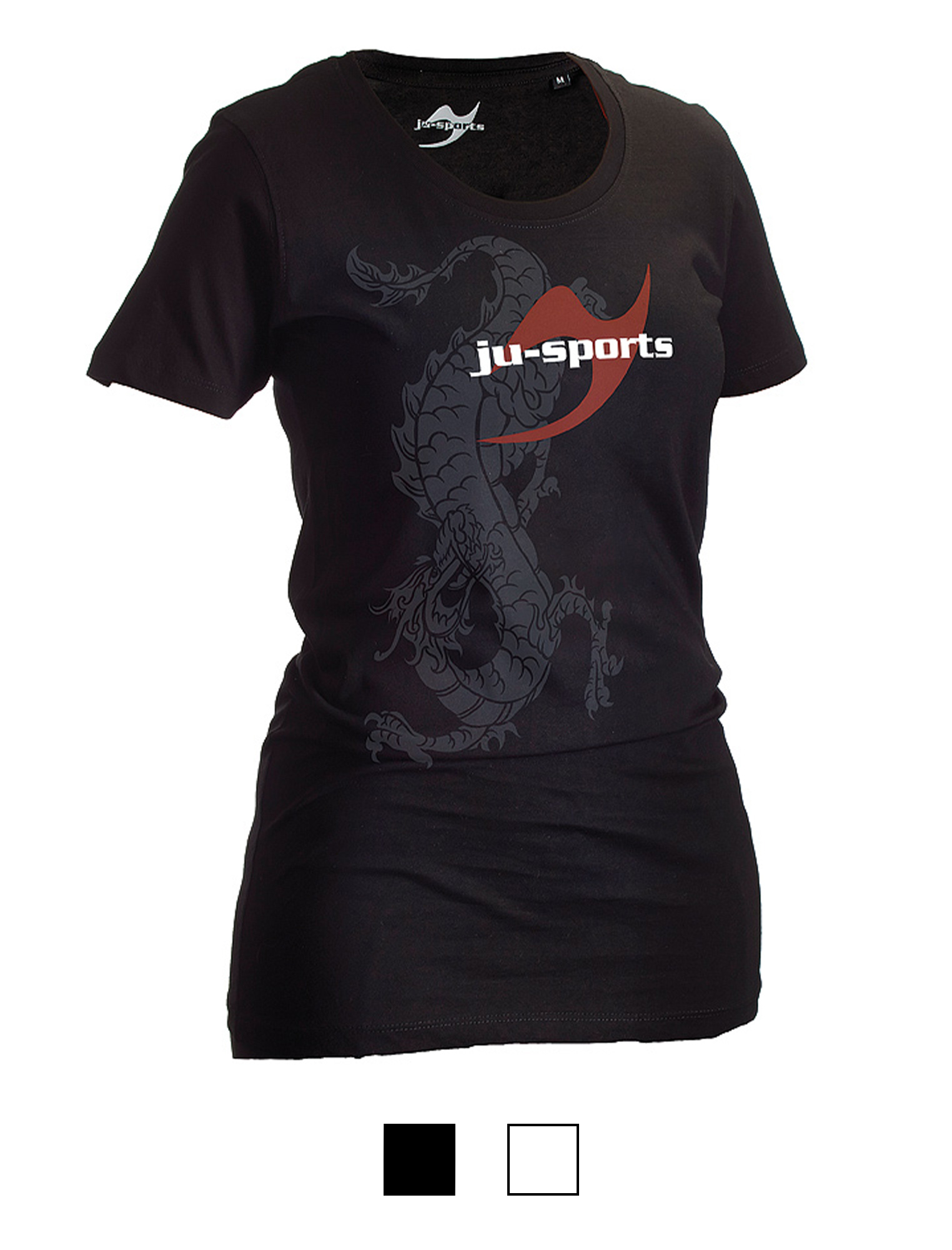 Ju-Sports Dark-Line T-Shirt Ryuu black Lady
