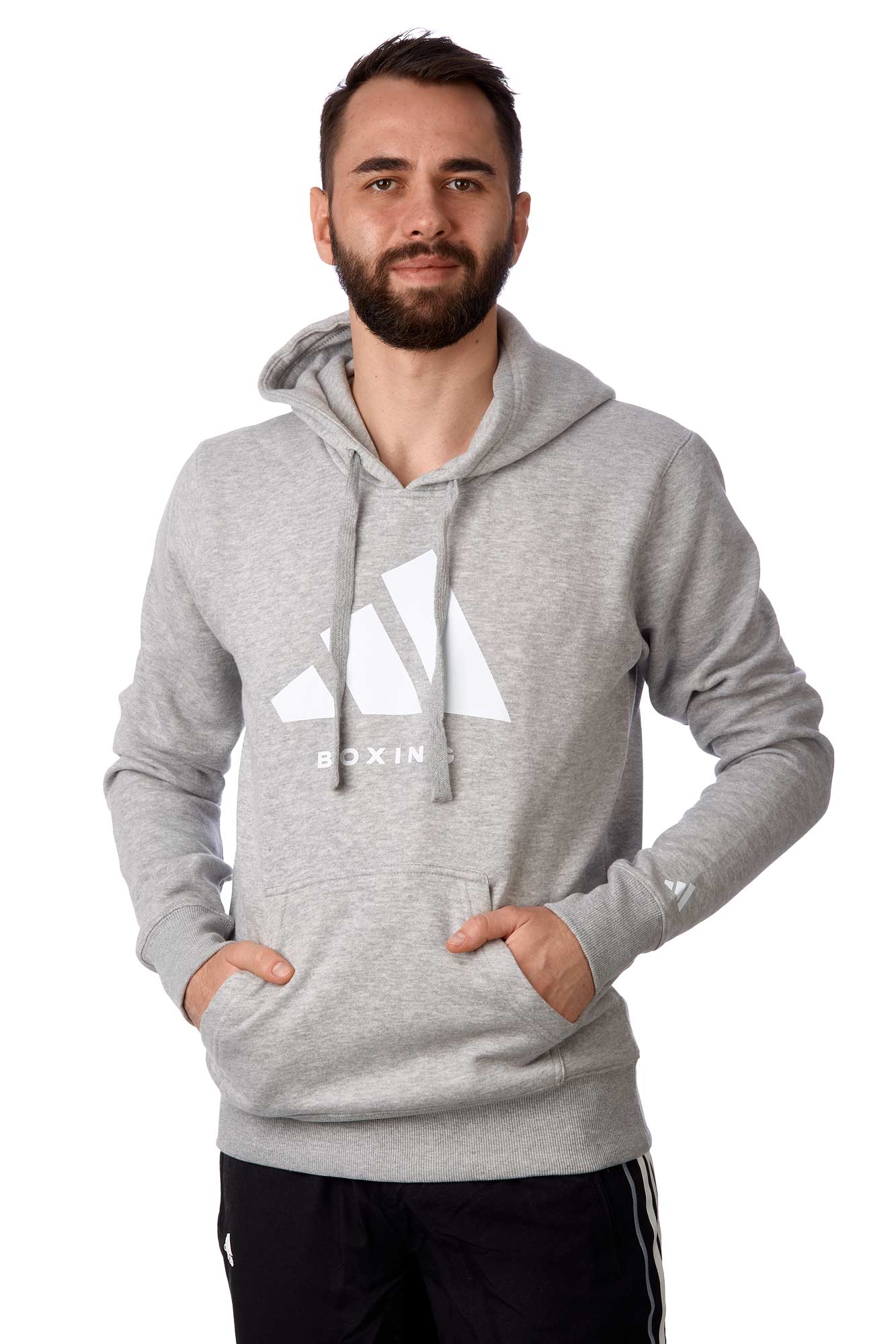 adidas Community Graphic Hoody Boxing black, adiCLHD24-B