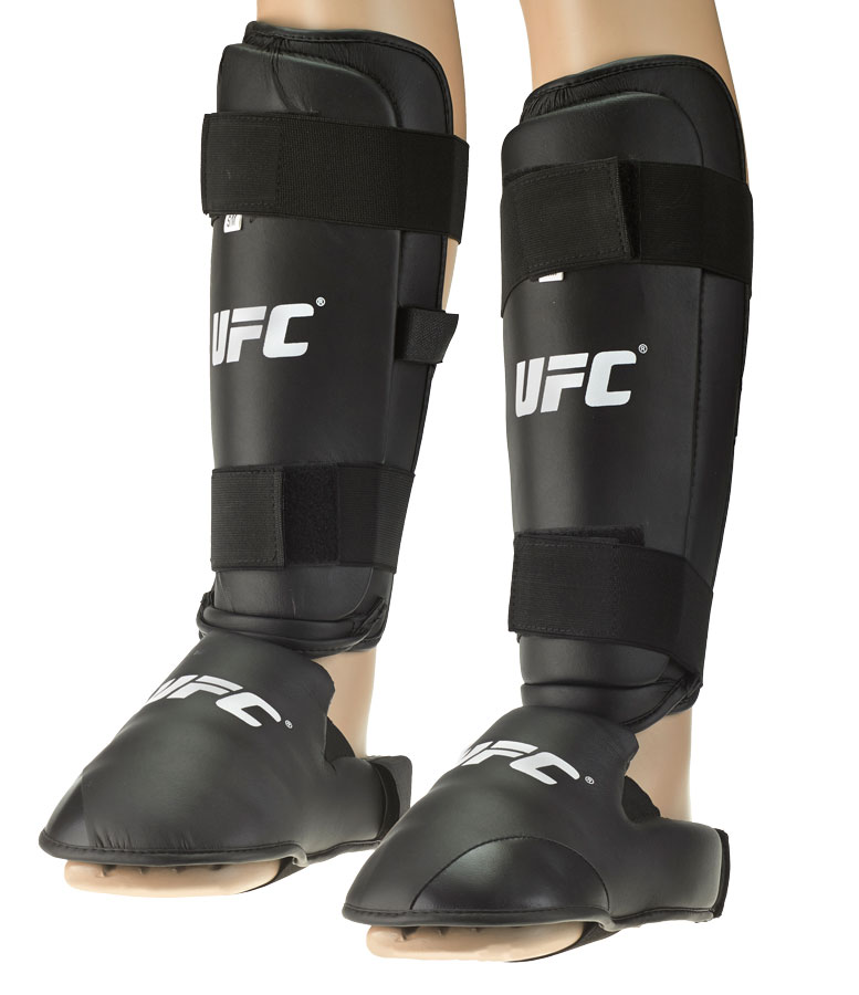 Ju Sports UFC Schienbein-Fußschützer aus PU UFX-1050