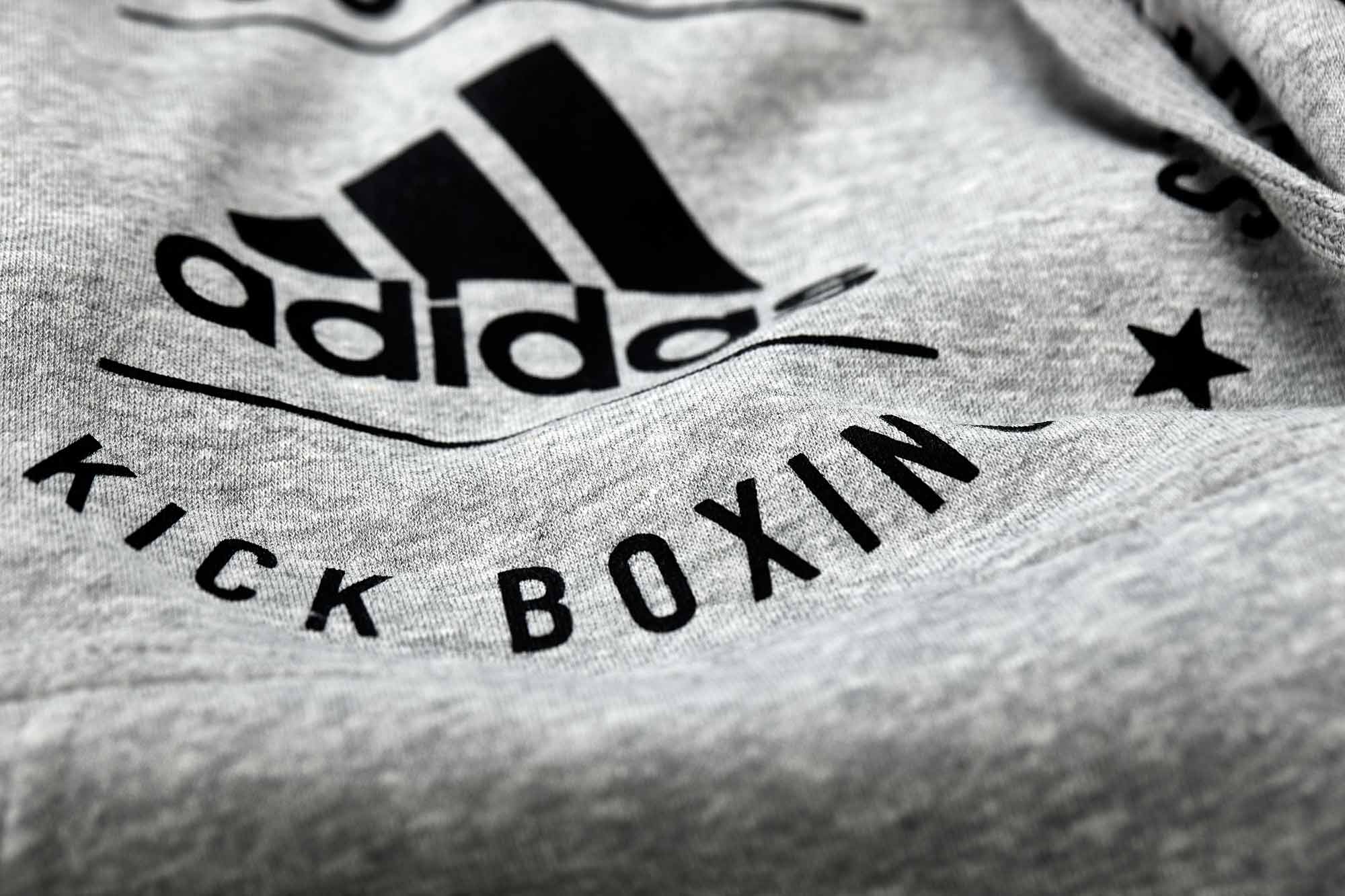 adidas Community Line Hoody Kickboxing grey/black, adiCL02KB