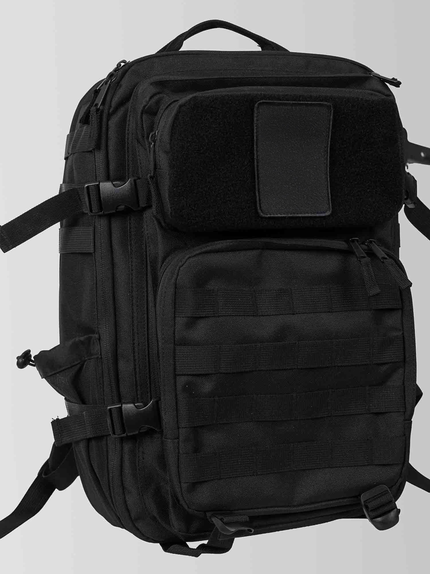 Rucksack, Tasche, Outdoor, Multifach, Schwarz