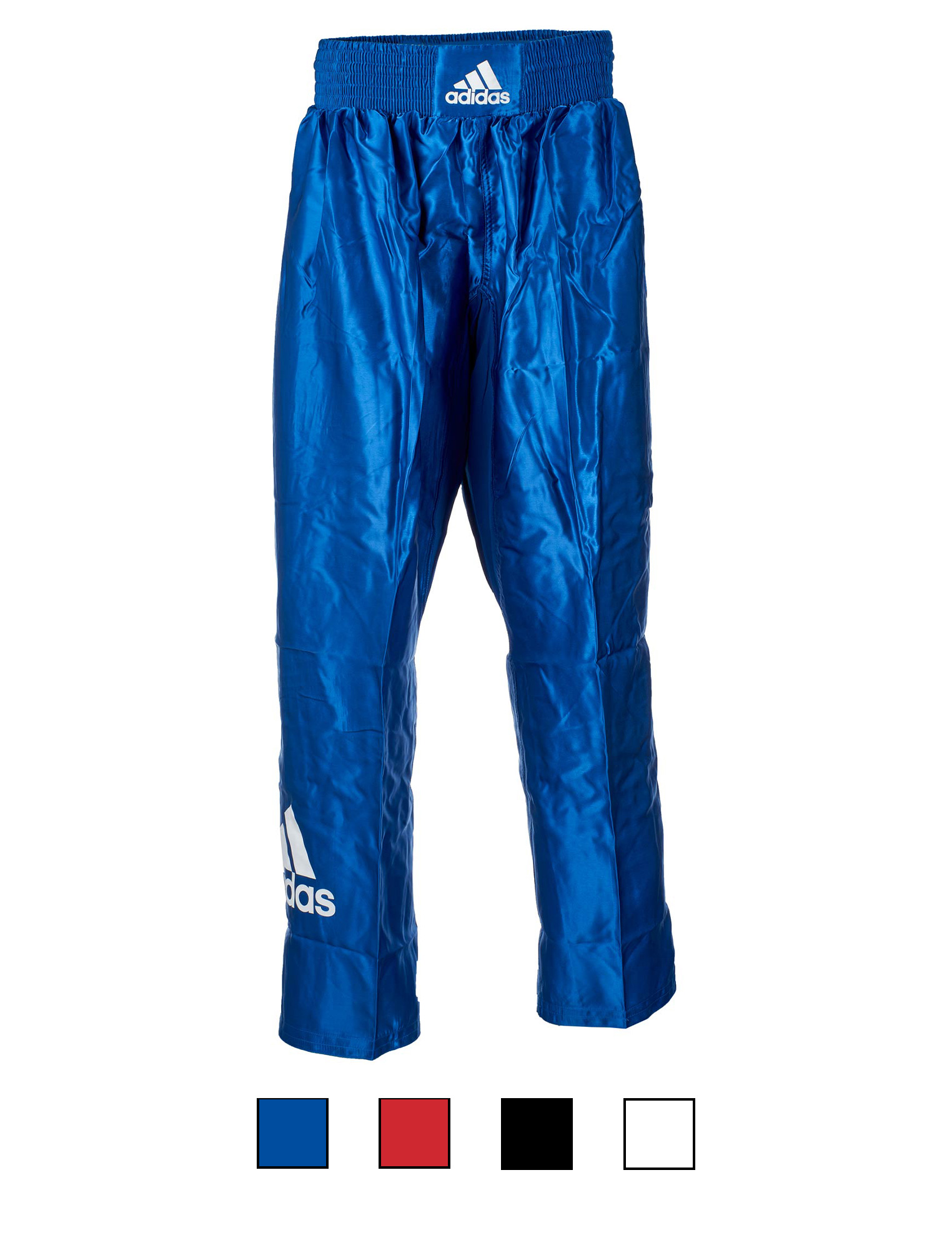 adidas kick boxing pants ADIPFC03, blue/white