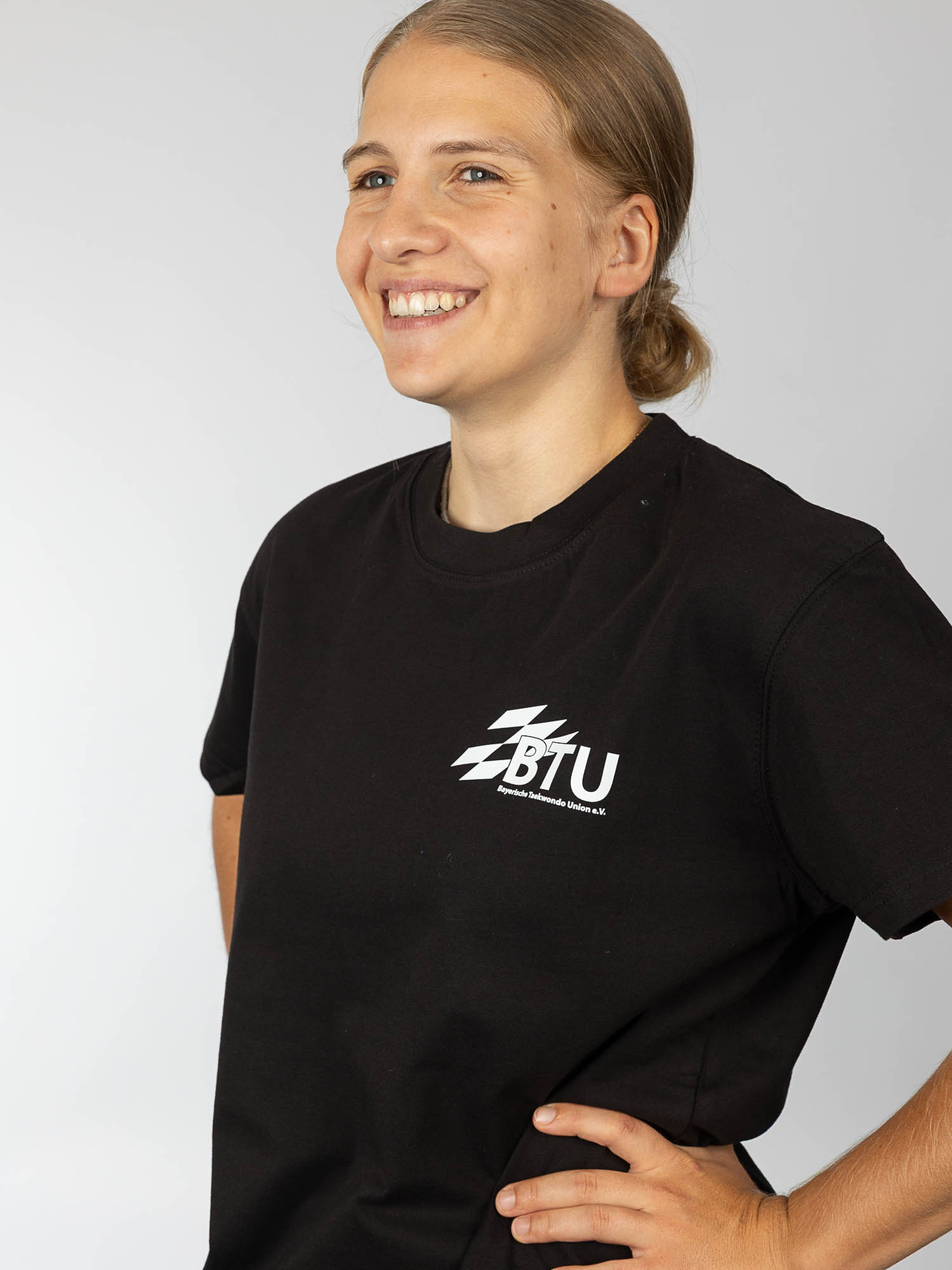 Tshirt, Schwarz, Logo, BTU, Kurzarm
