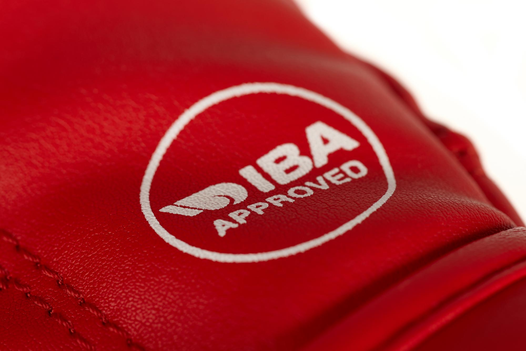 adidas IBA Boxing gloves red Cactus leather, adiIBAG1C