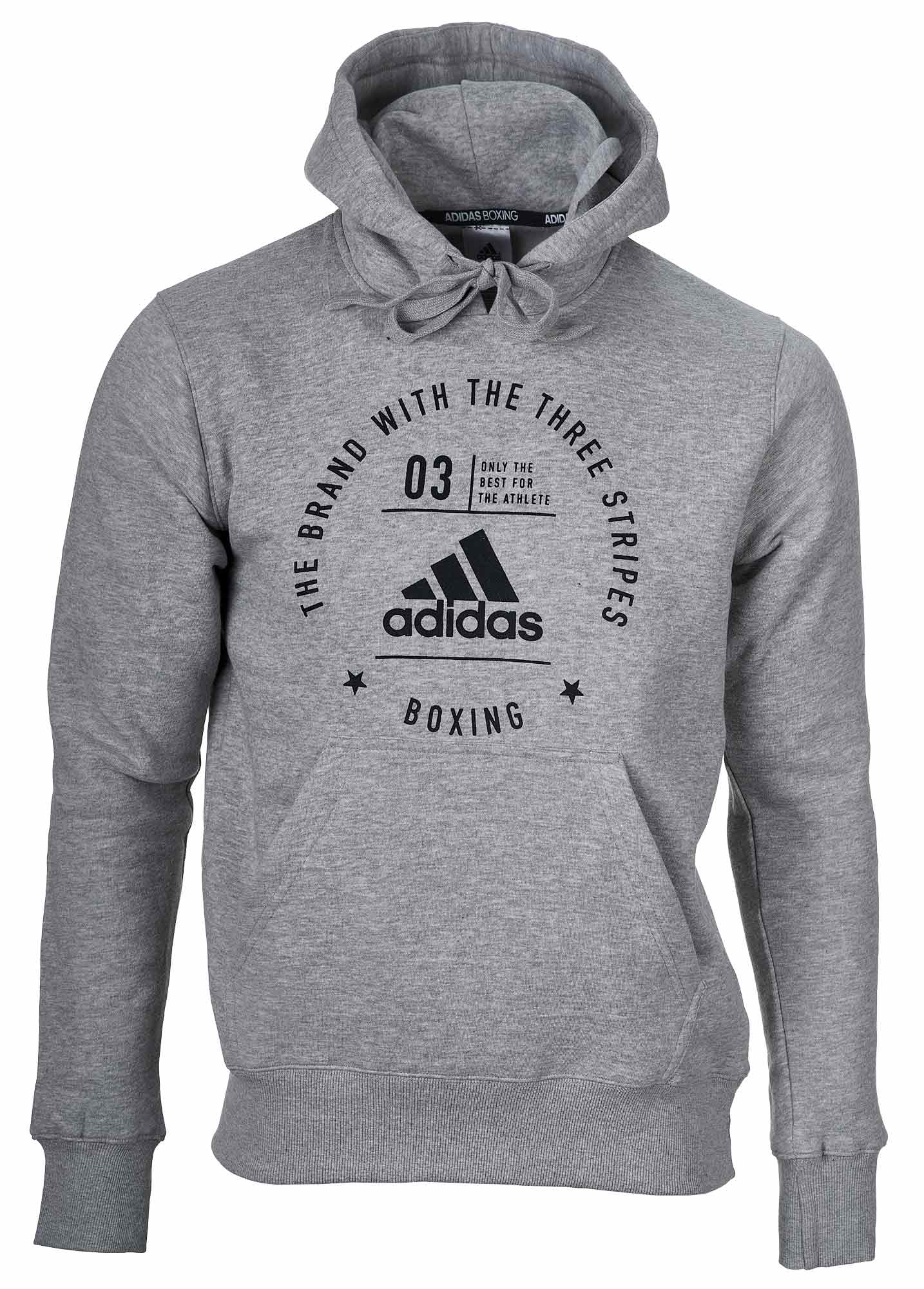 adidas Community Hoody Boxing Grey/Black, adiCL02B