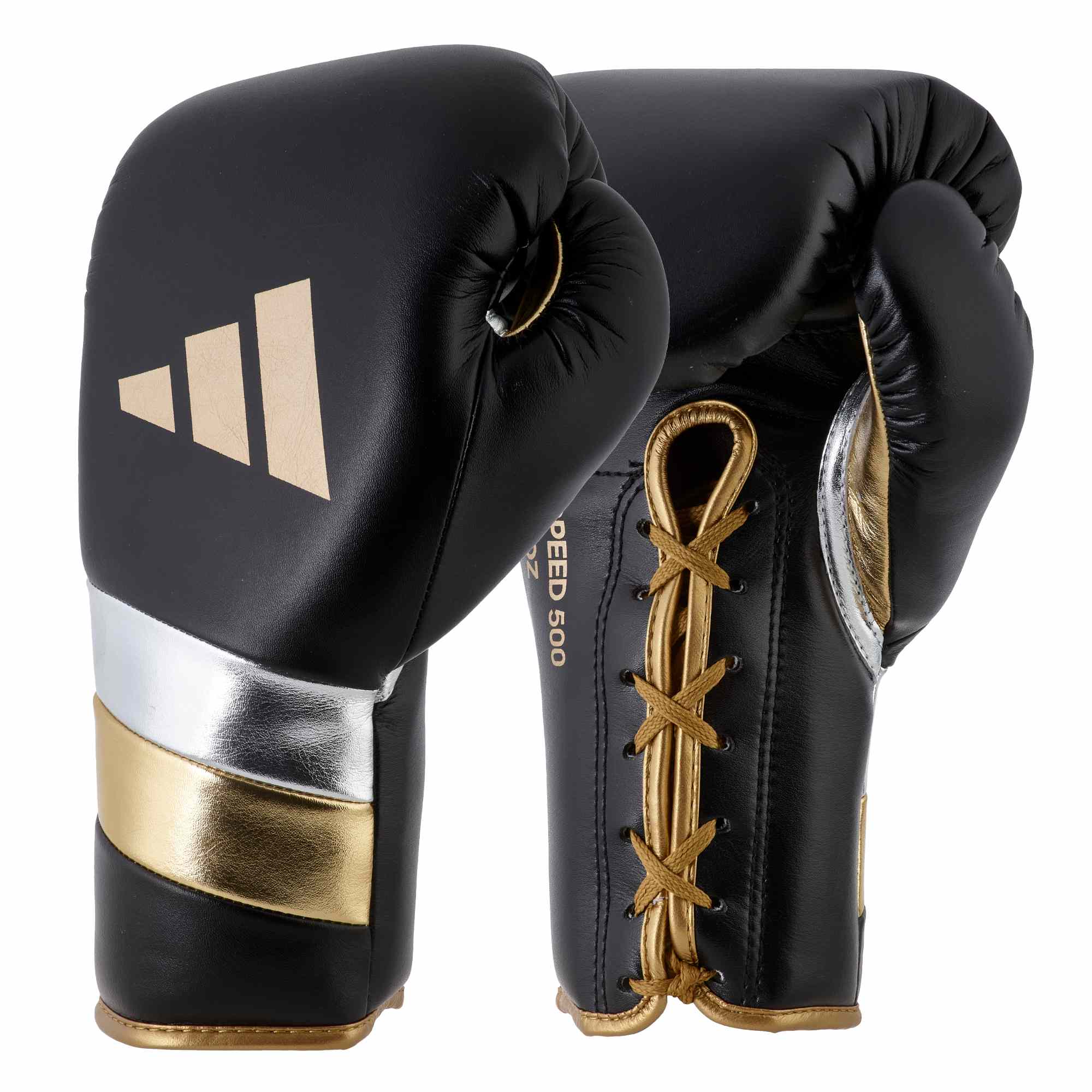 adidas boxing gloves Speed 500 black microfibre, ADISBG500