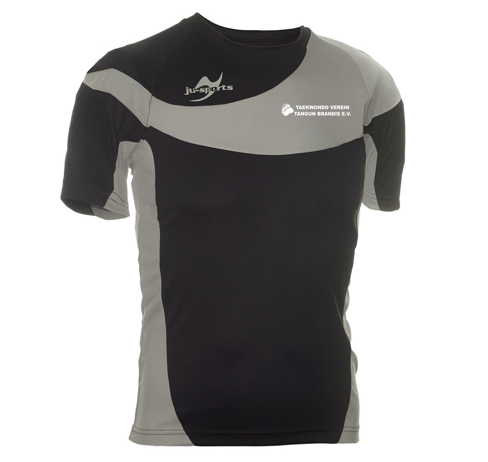 Teamwear Element C1 Shirt schwarz-Taekwondo Verein Tangun Brandis e.V.