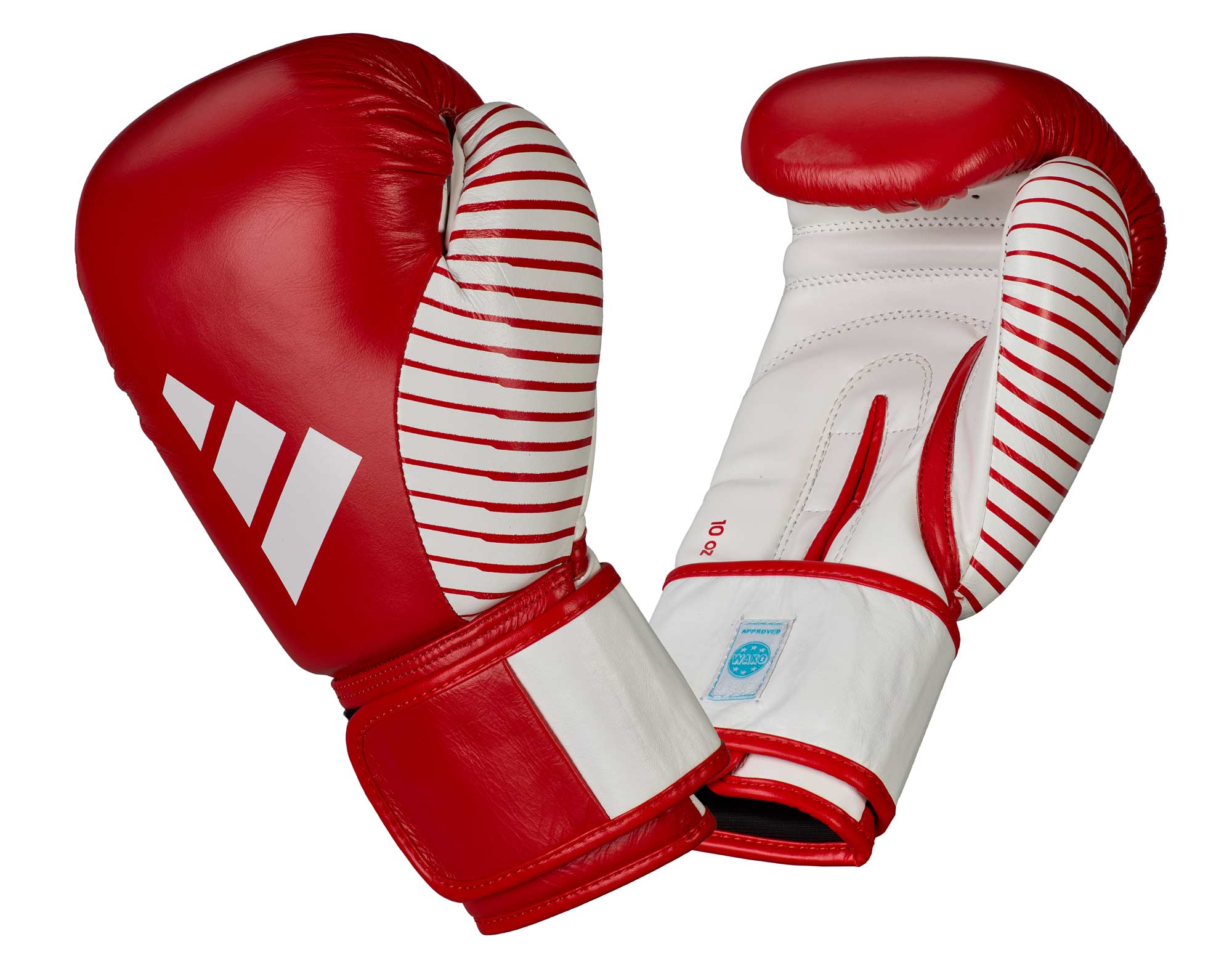 adidas Kickboxing Wettkampfhandschuh red/white, adiKBWKF200