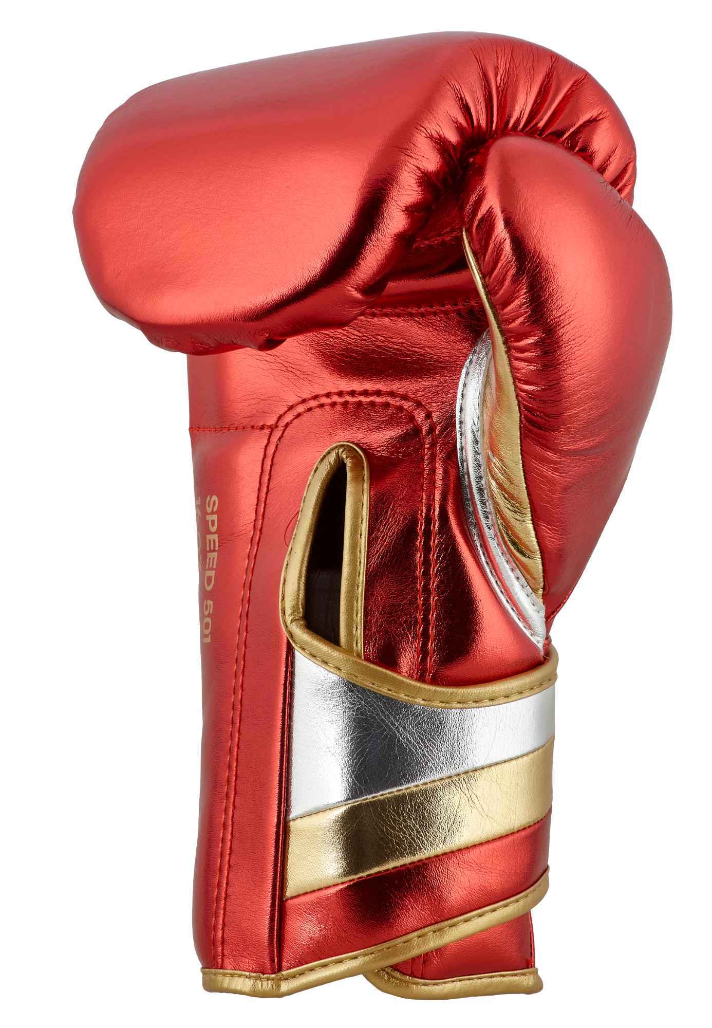 adidas boxing gloves Speed 500 red/gold Microfibre, ADISBG501