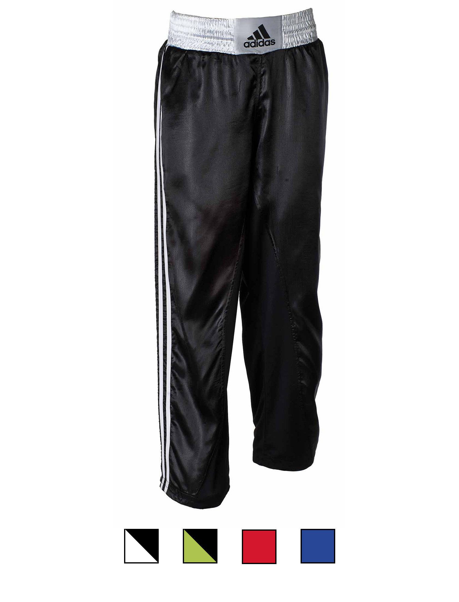 adidas kick boxing pants adiKBUN110T, black/white