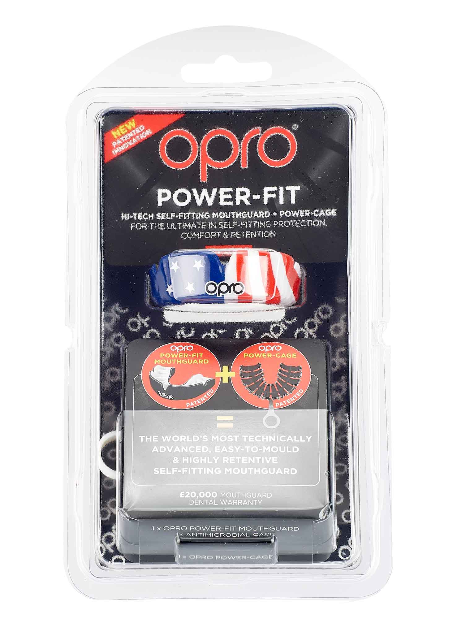 OPRO Mouthguard PowerFit USA