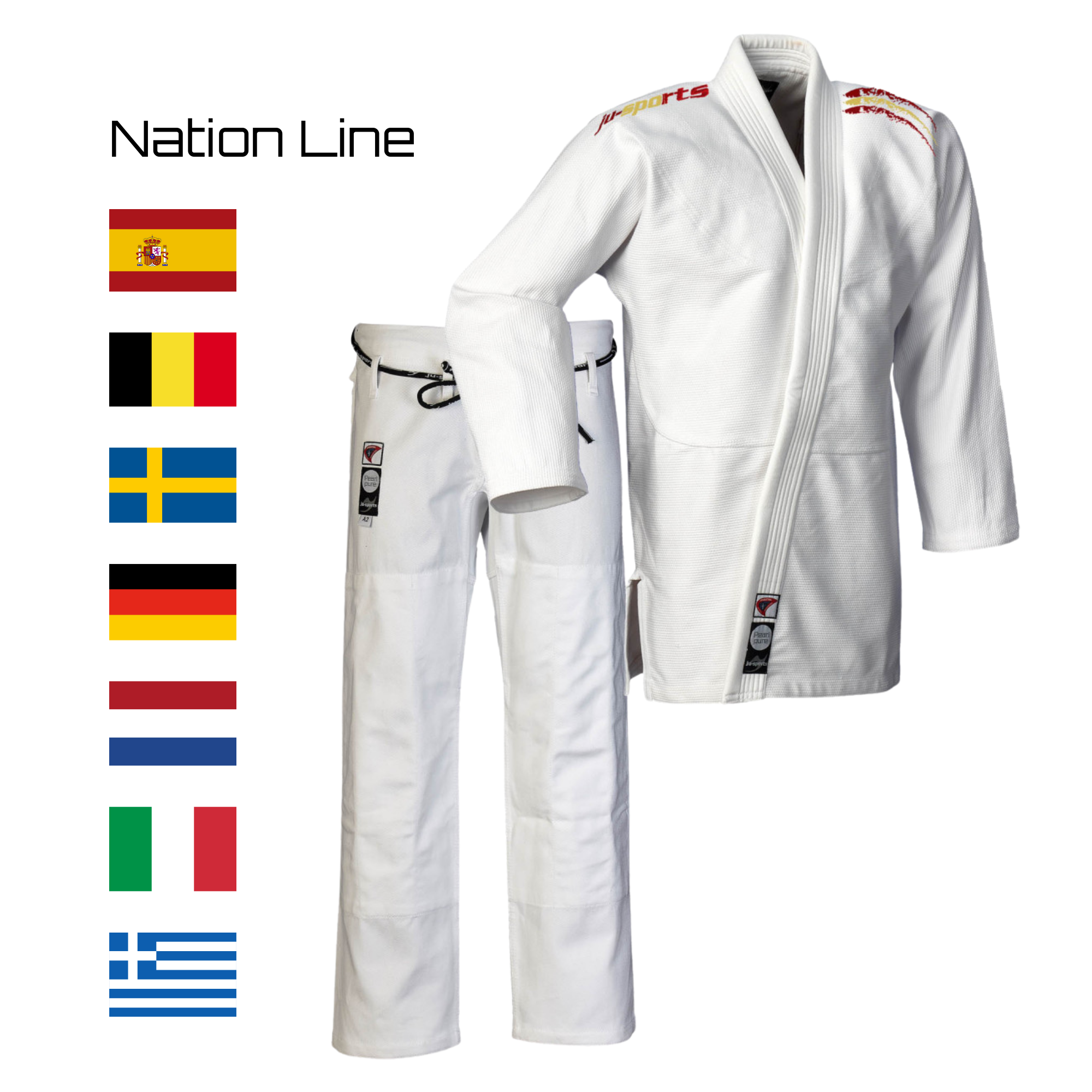 Judo Gi, Weißes Gi, Jacke, Trainingsanzug, Grappling-Uniform