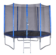 Ju Sports Trampolin - Economy + Netz + Leiter (180 cm) 6", 982