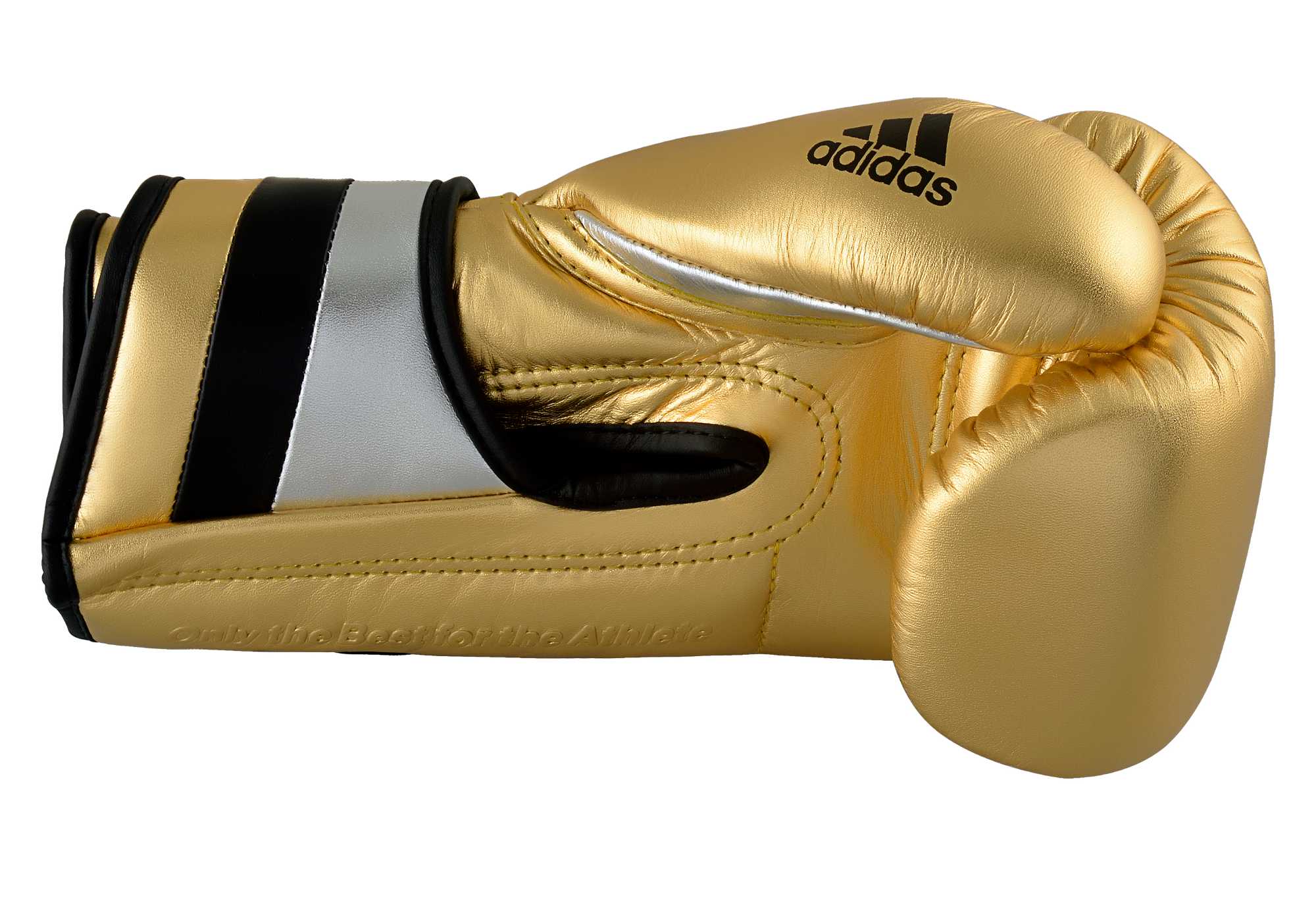 adidas adispeed strap up gold boxing gloves metallic/silver, ADISBG501PRO