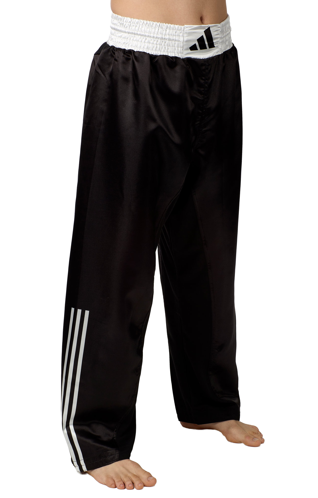 adidas Kickbox-Hose schwarz/weiß, adiKBUN210T