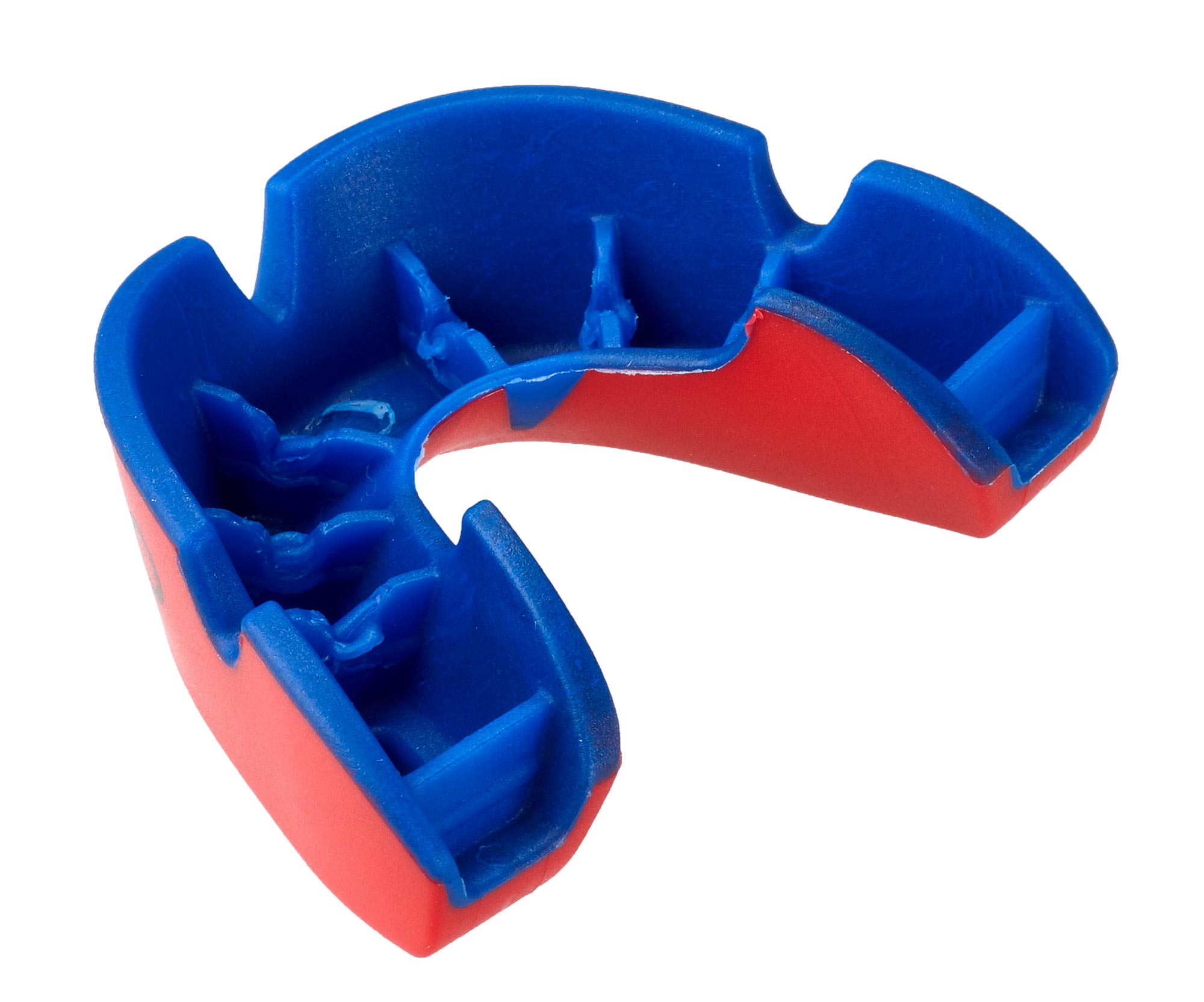 OPRO Mouthguard Silver Level Junior red/blue