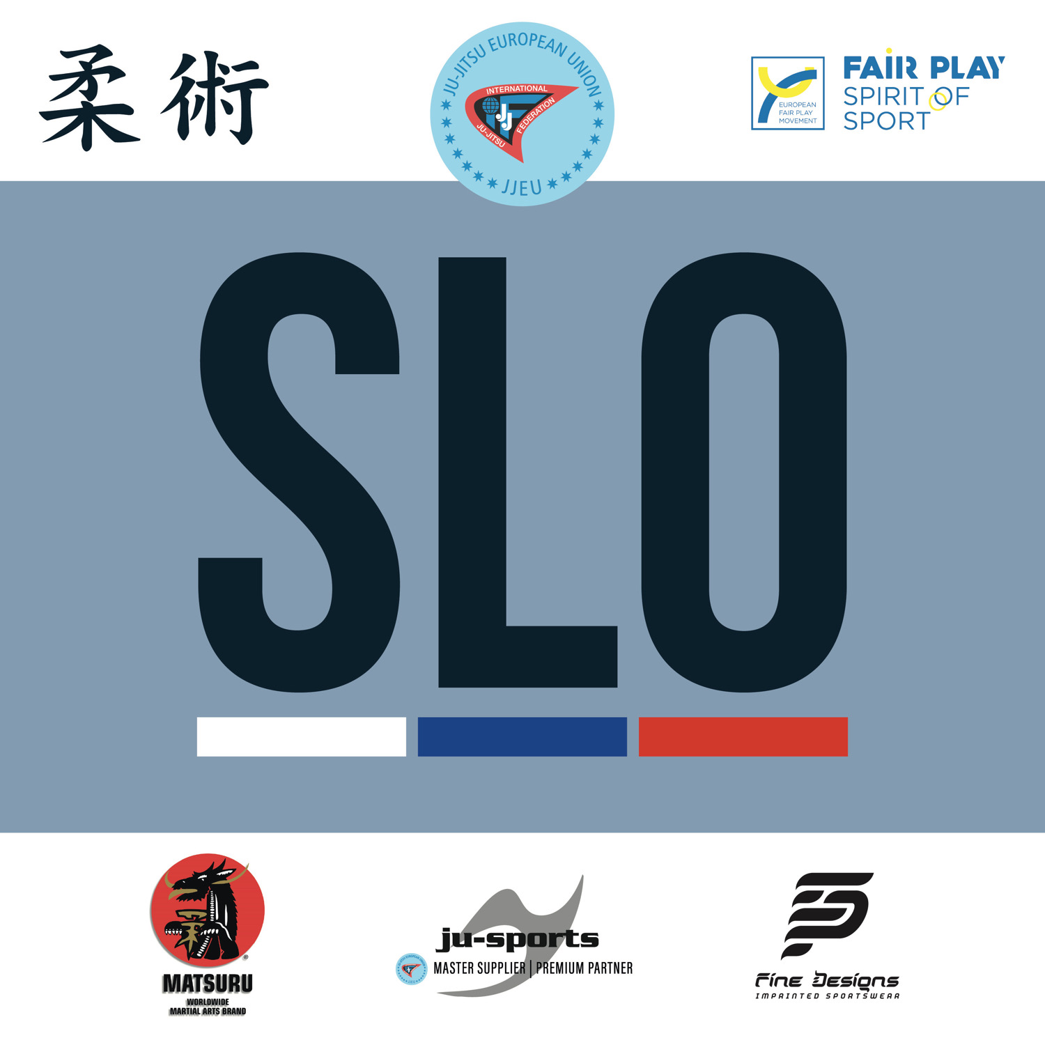 Logo, SLO, Flag colors, Ju-Jitsu, Kampfkunst