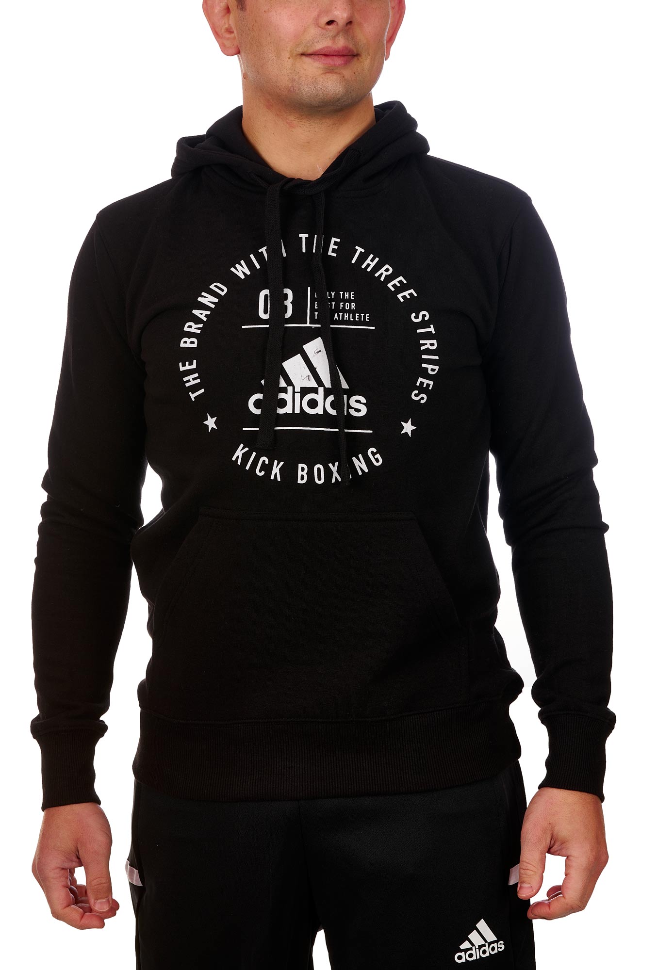 adidas Community Line Hoody Kickboxing black white adiCL02KB