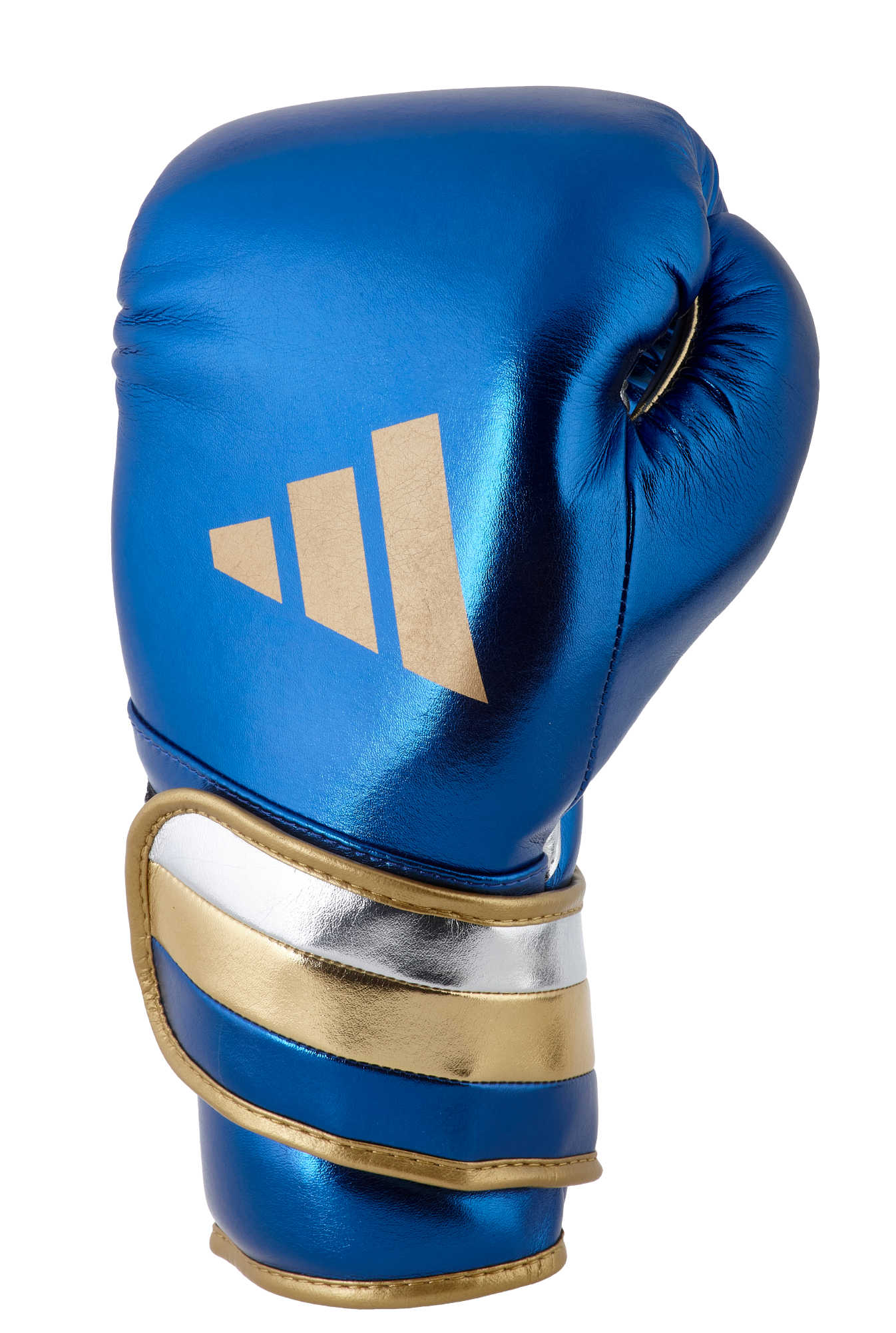 adidas boxing gloves Speed 500 blue/gold microfibre, ADISBG501