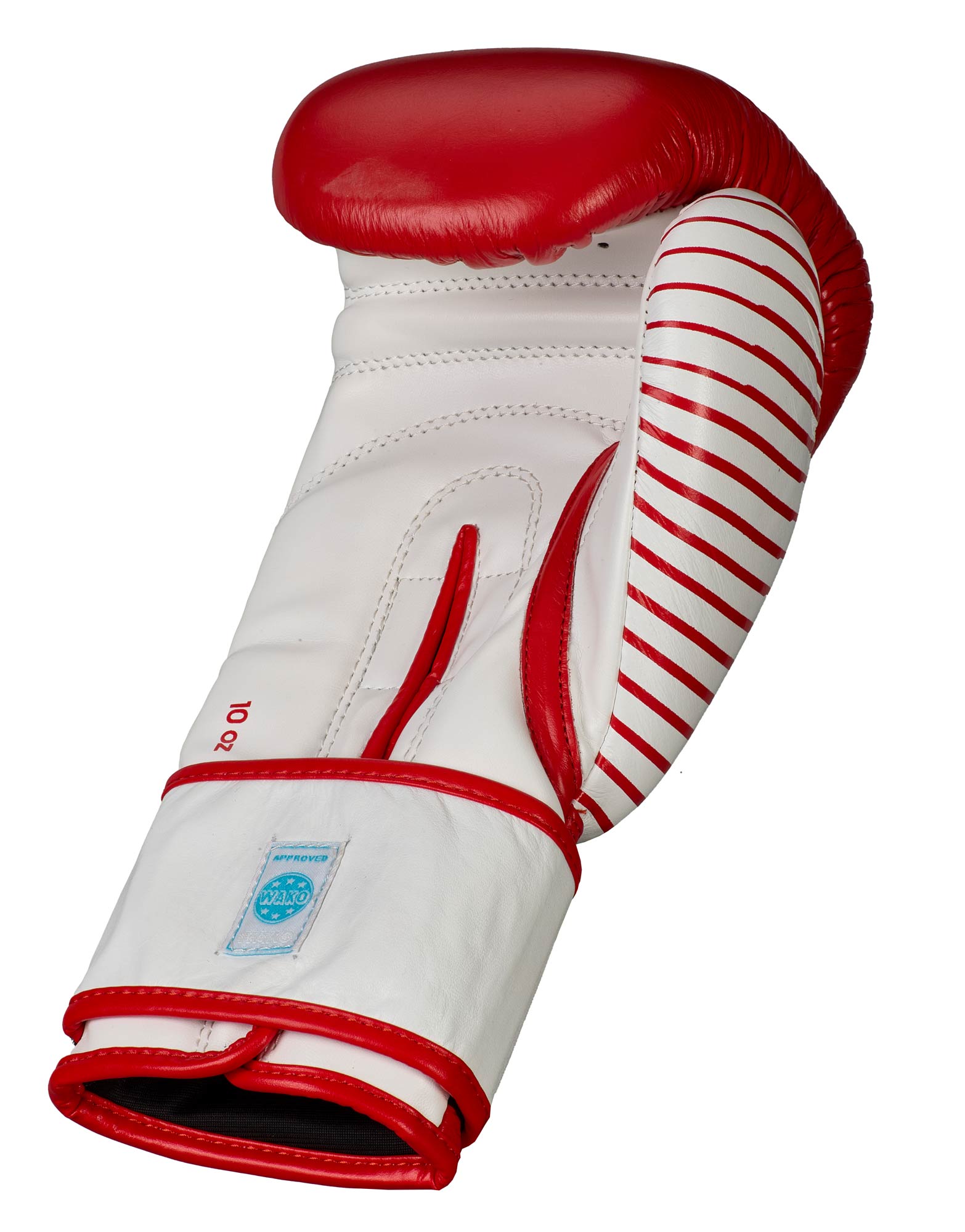 adidas Kickboxing Wettkampfhandschuh red/white, adiKBWKF200