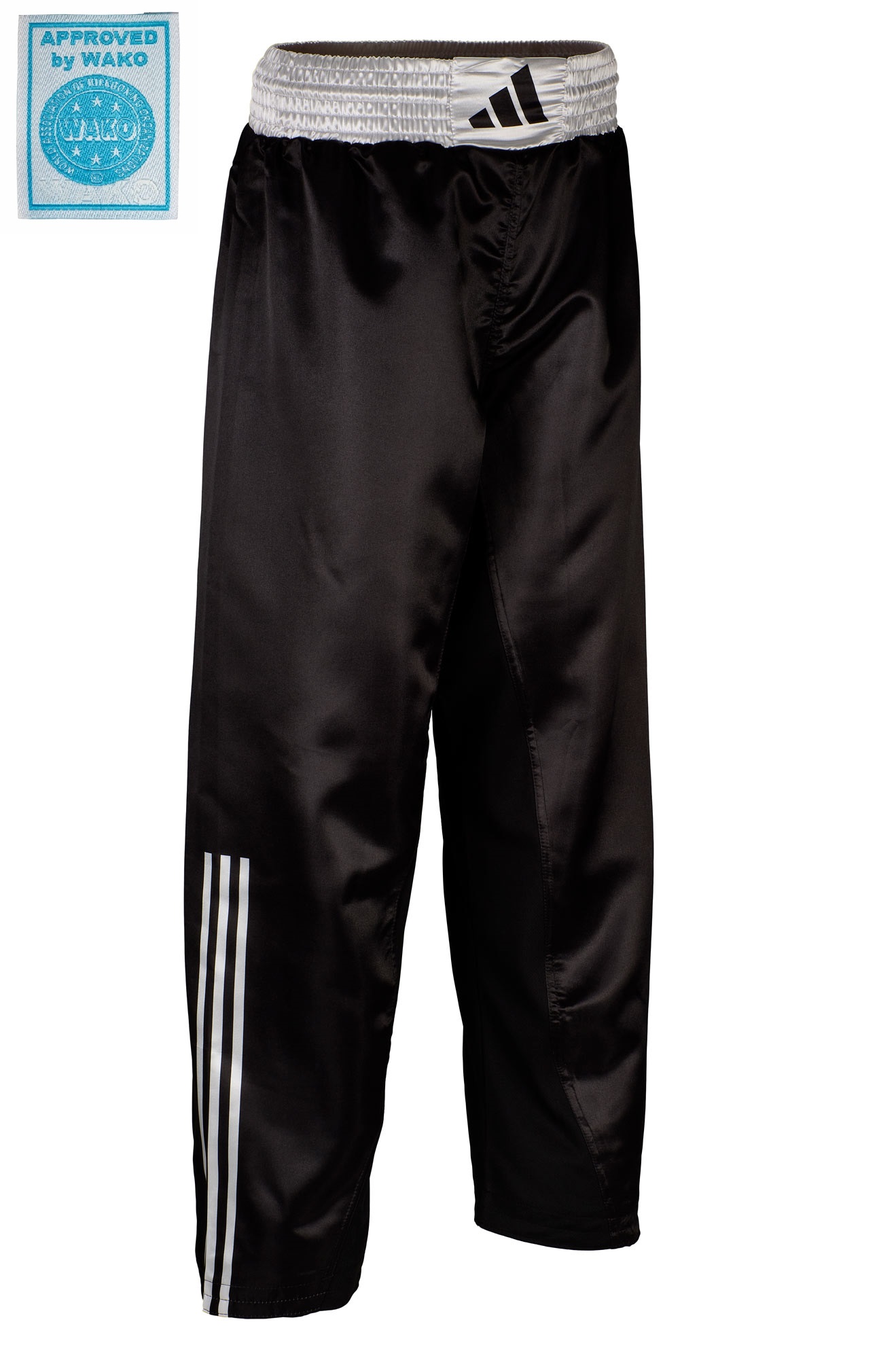 adidas Kickbox-Hose schwarz/weiß, adiKBUN210T