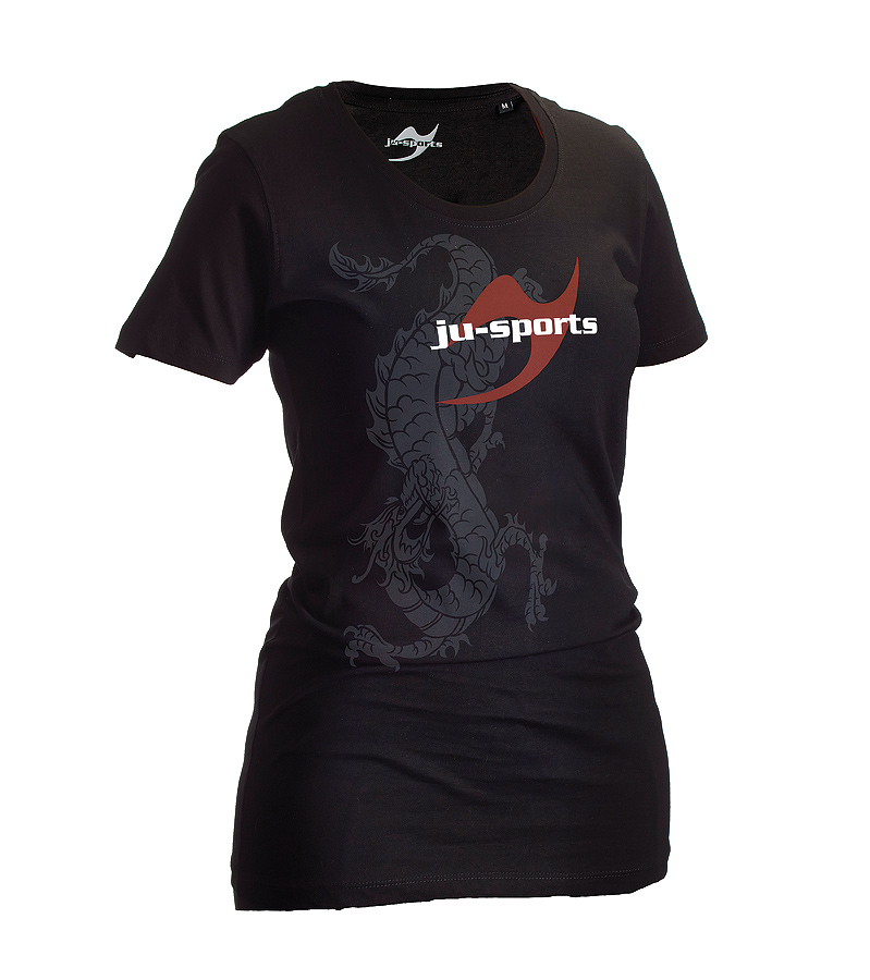 Ju-Sports Dark-Line T-Shirt Ryuu black Lady