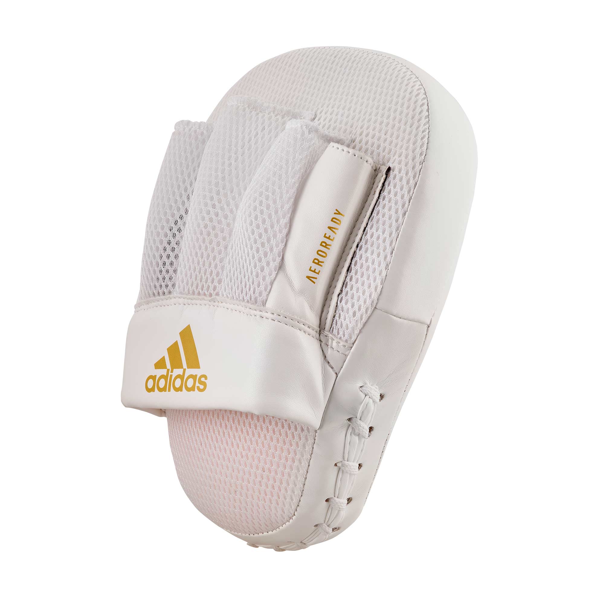 adidas Speed Coach Paar-Pratzen, weiß/gold ADISBAC014