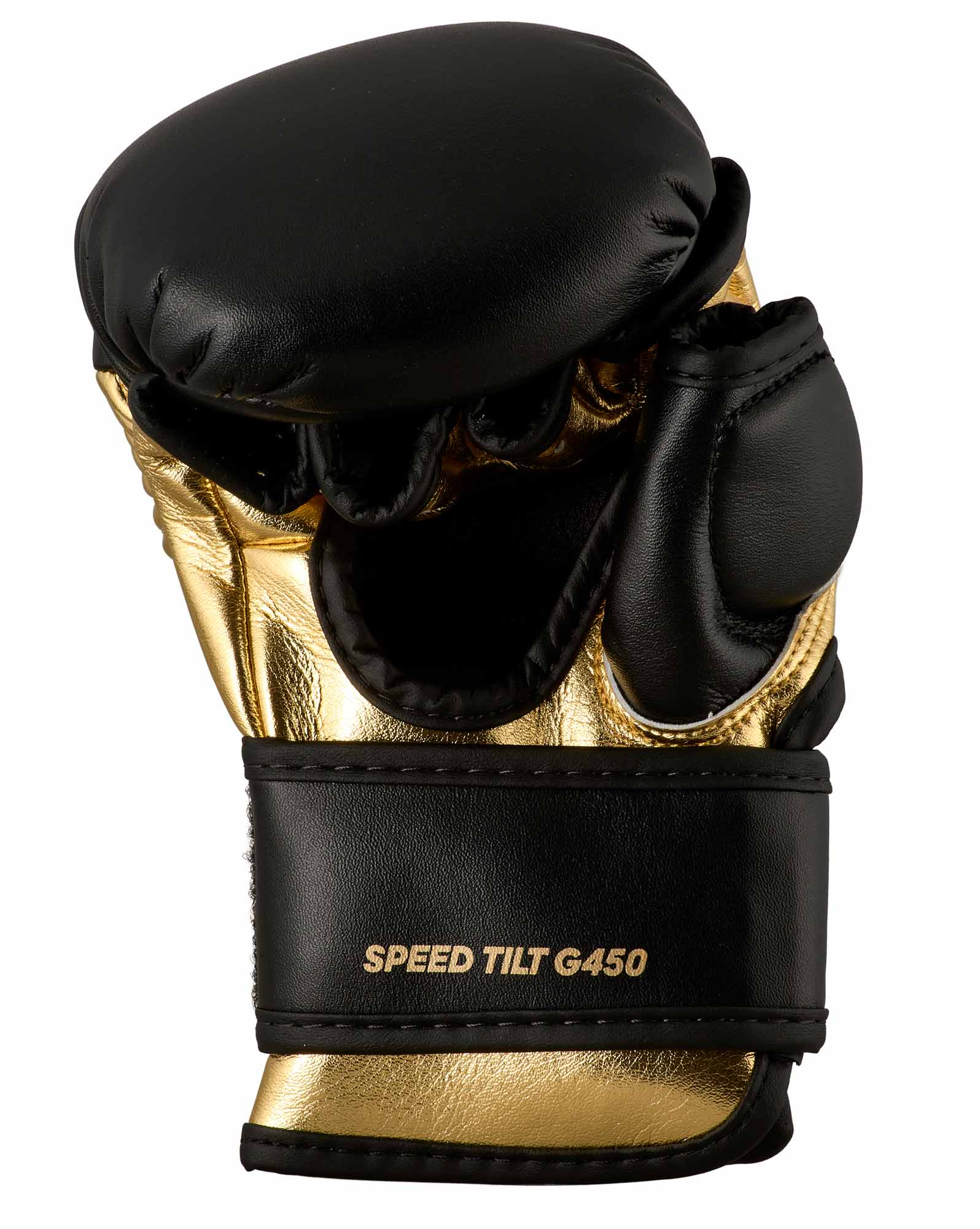 adidas Speed Tilt 450 MMA Sparring Glove black/gold adiCSG450