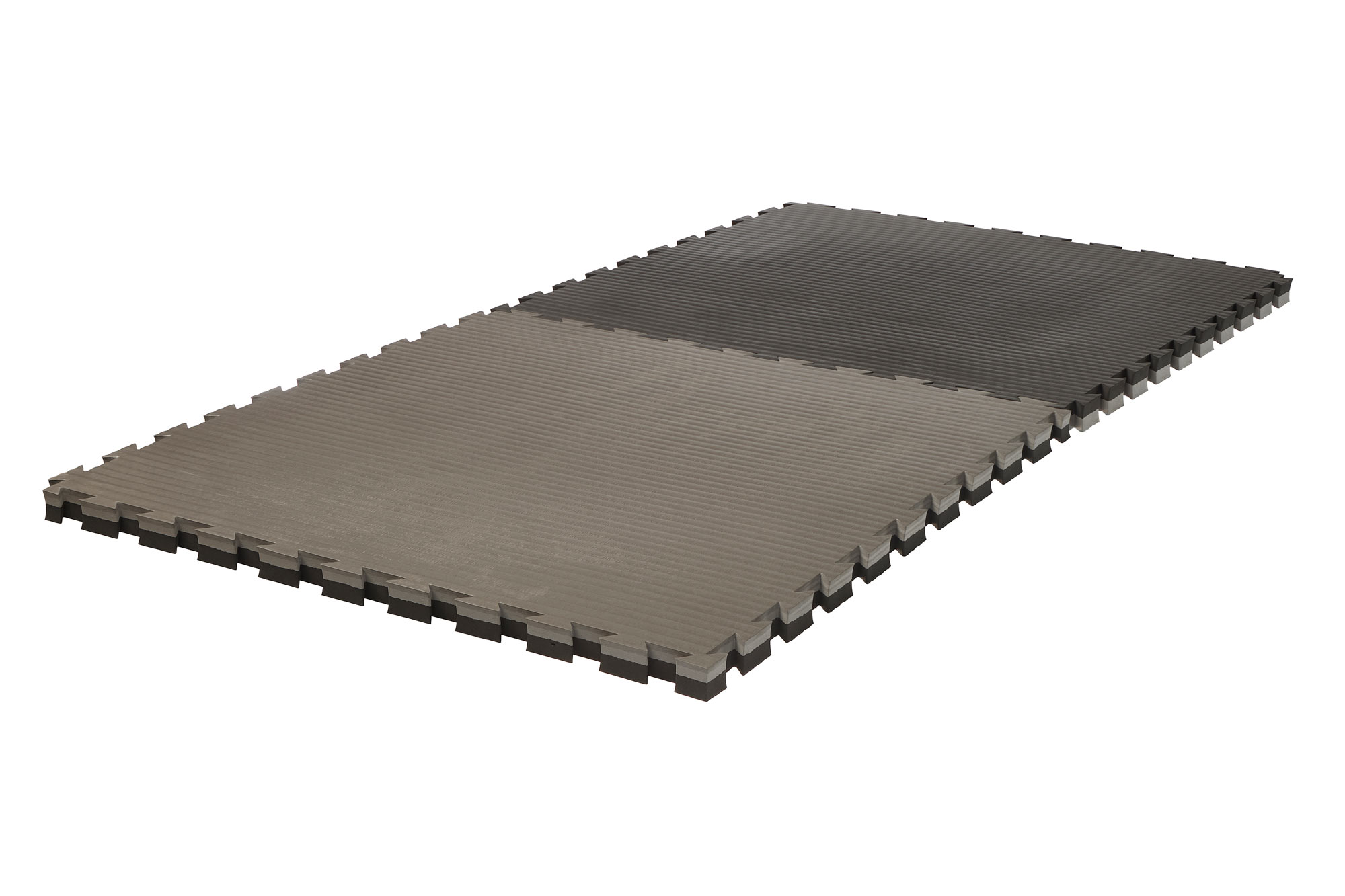 Reversible Jigsaw Mat Pro Tatami 1 m x 1 m x 4 cm black/grey