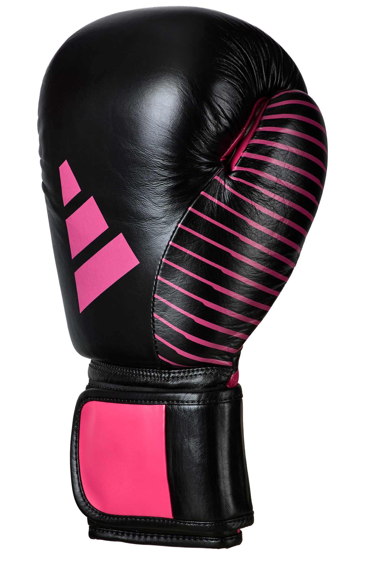 adidas Kickboxing Wettkampfhandschuh black/pink, adiKBWKF200